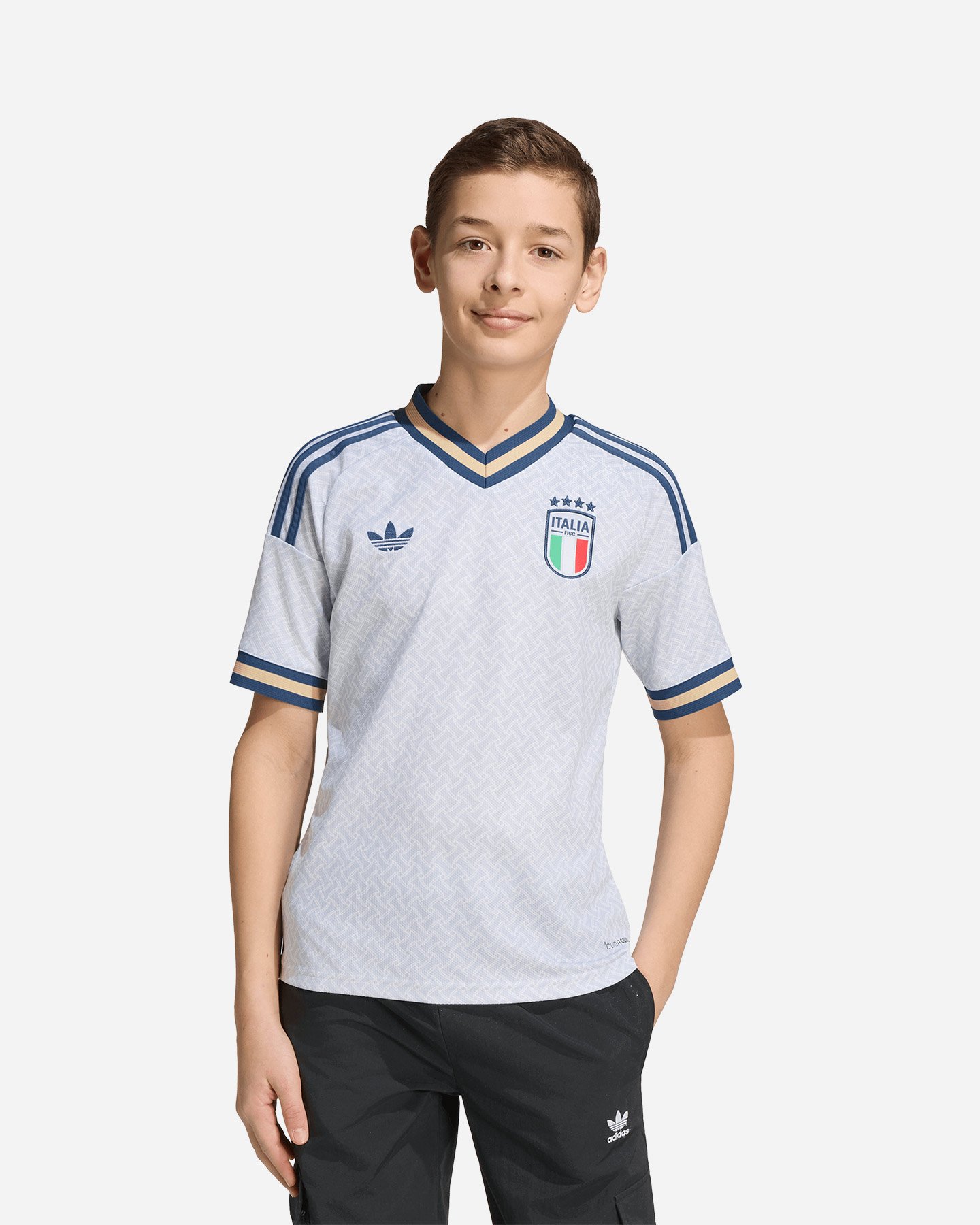 Maglia calcio ufficiale ADIDAS ITALIA 26 AWAY JR - Color mix - 2 | Cisalfa Sport