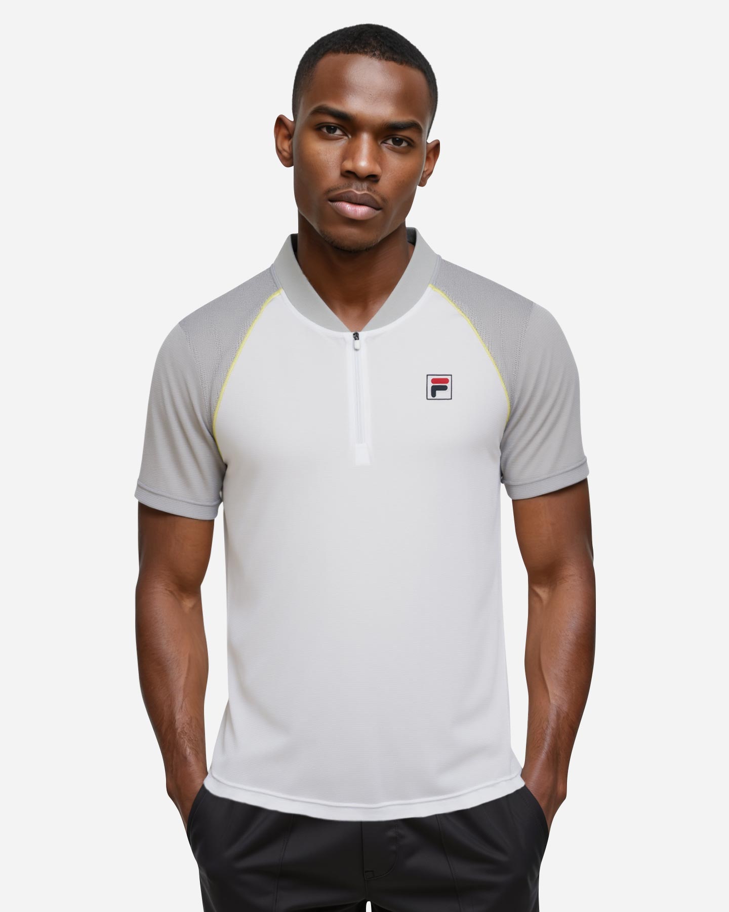 Polo tennis FILA COURT LINE M - Bianco - 3 | Cisalfa Sport