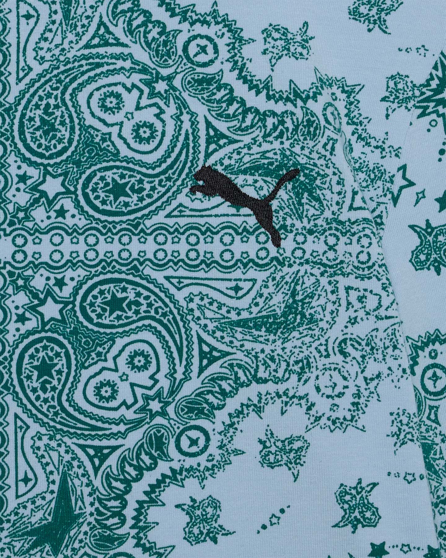 T-shirt PUMA BASIC JR - Azzurro - 2 | Cisalfa Sport