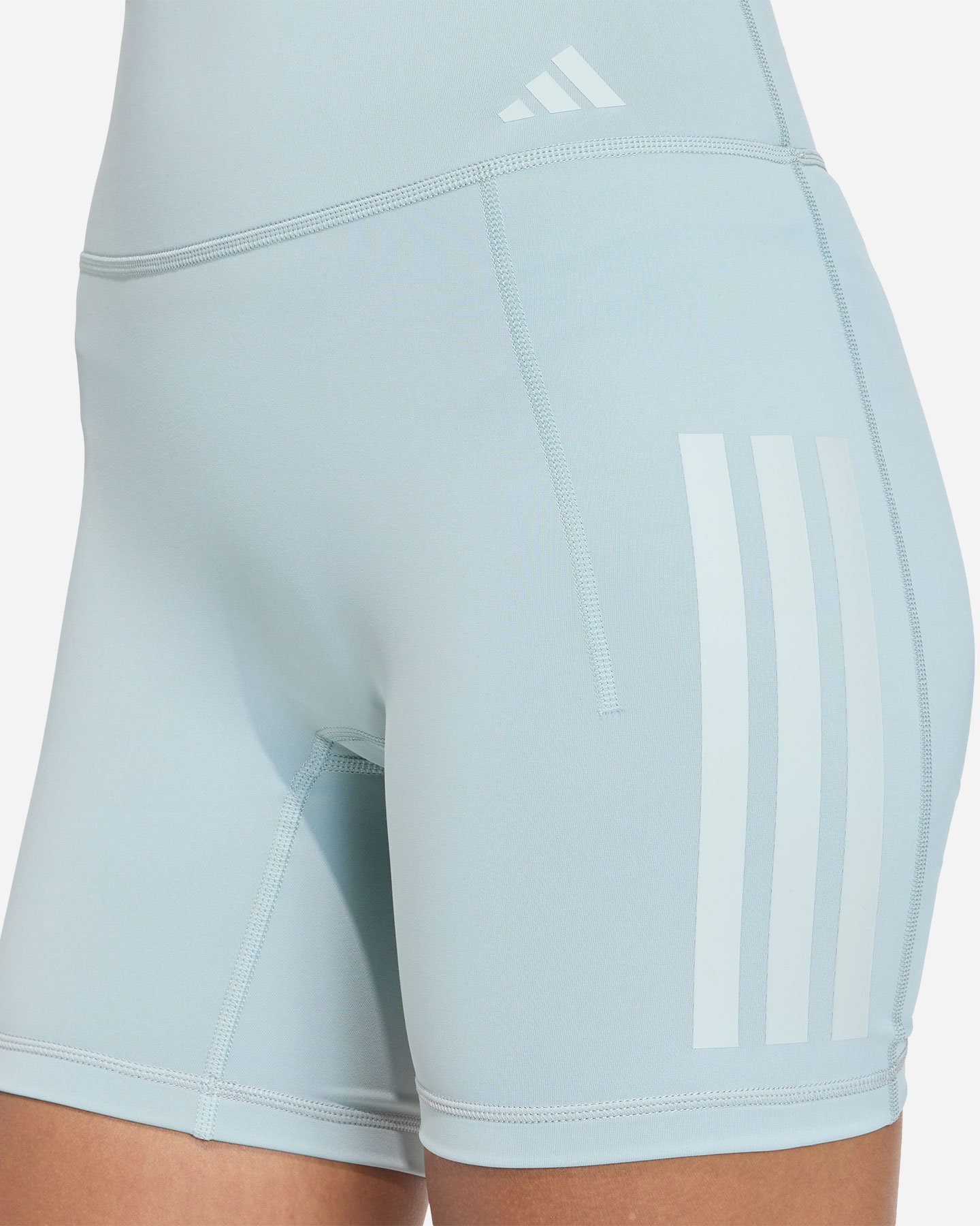 Short training ADIDAS OPTIMEWORKOUT 3STRIPES W - Verde - 3 | Cisalfa Sport