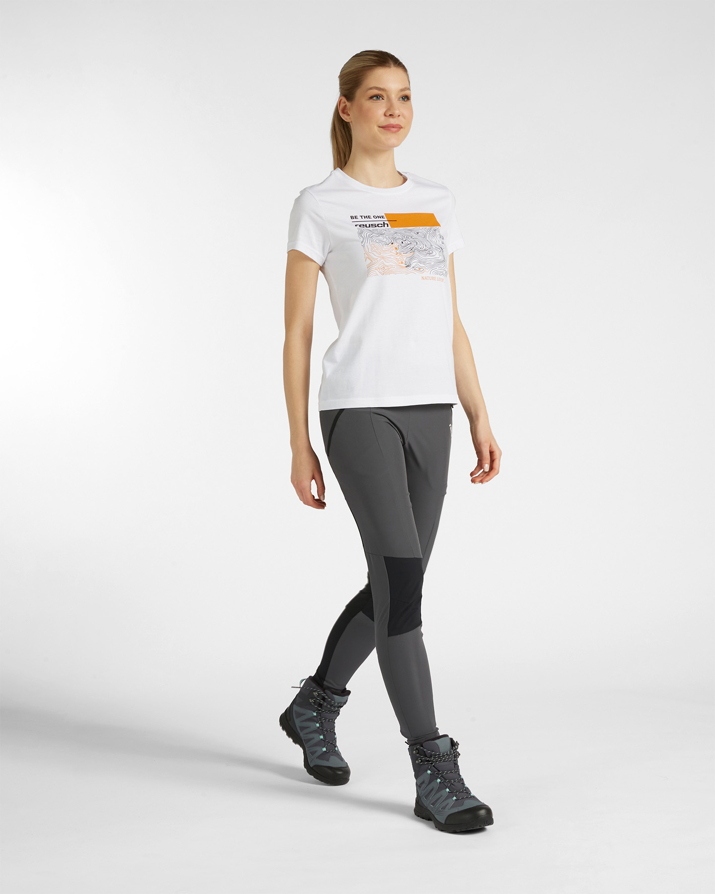 T-shirt REUSCH SOFT PRINT W - Bianco - 3 | Cisalfa Sport