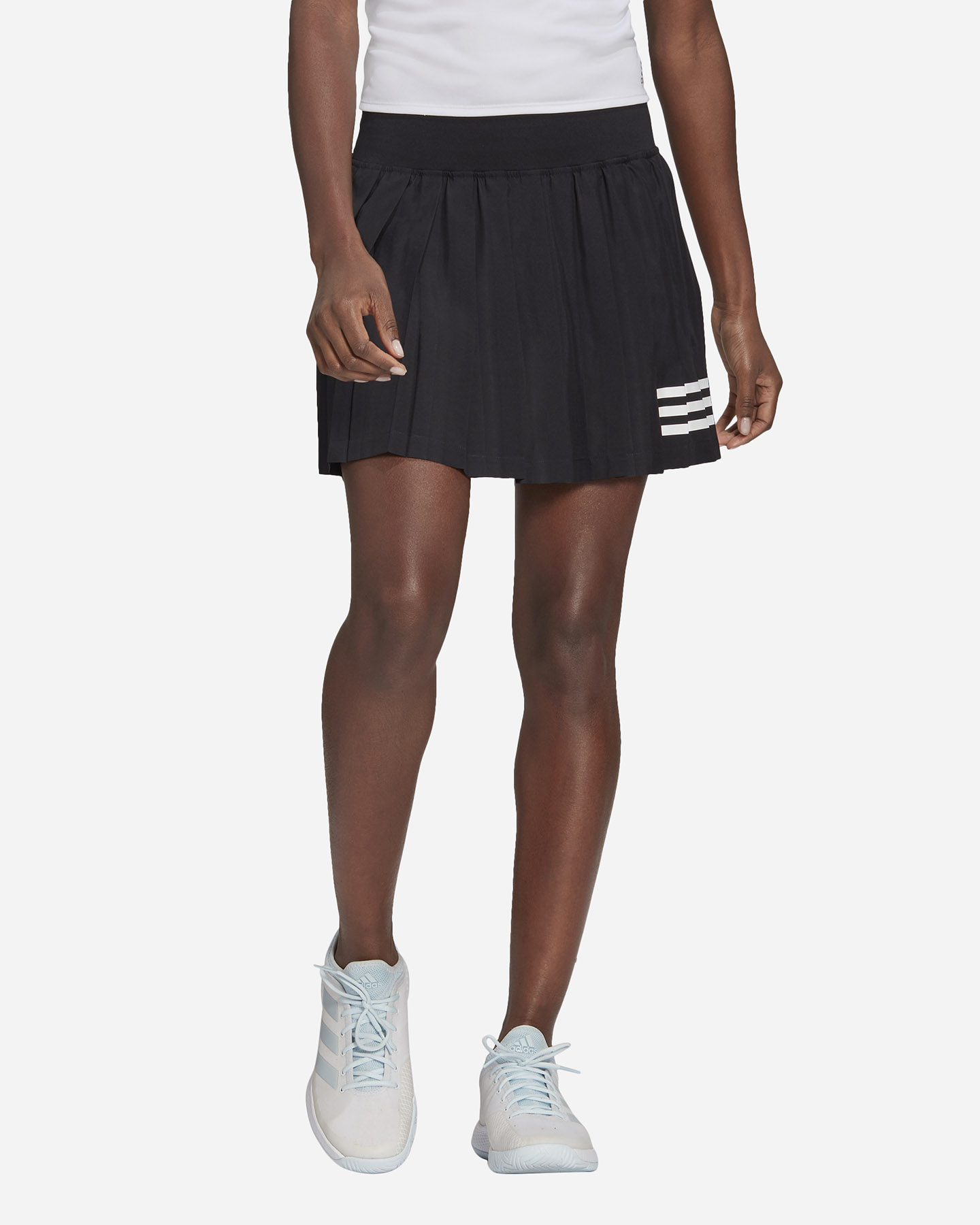 Bottom tennis ADIDAS CLUB PLEATED W - Nero - 1 | Cisalfa Sport