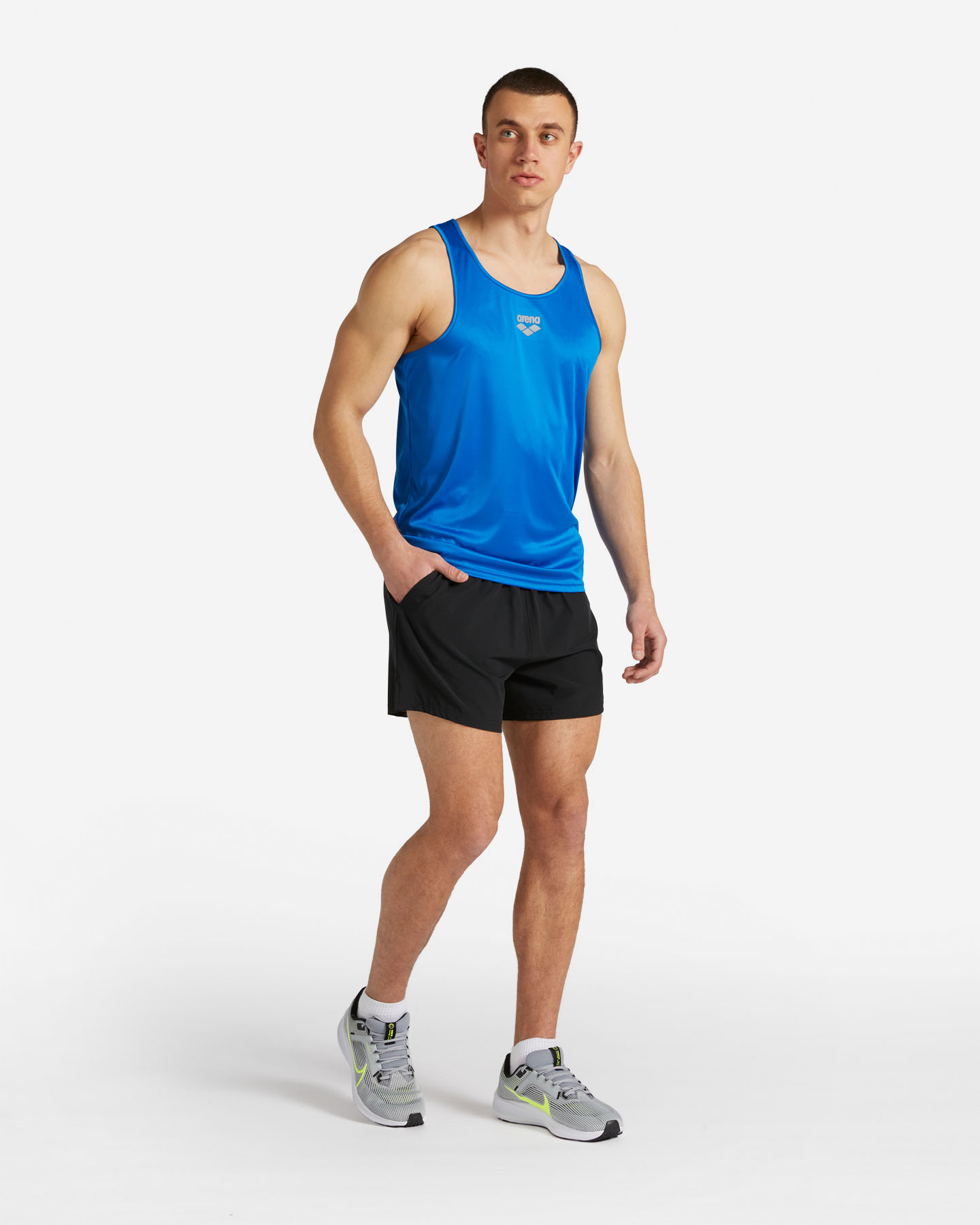 Canotta running ARENA FARTLEK M - Blu - 1 | Cisalfa Sport