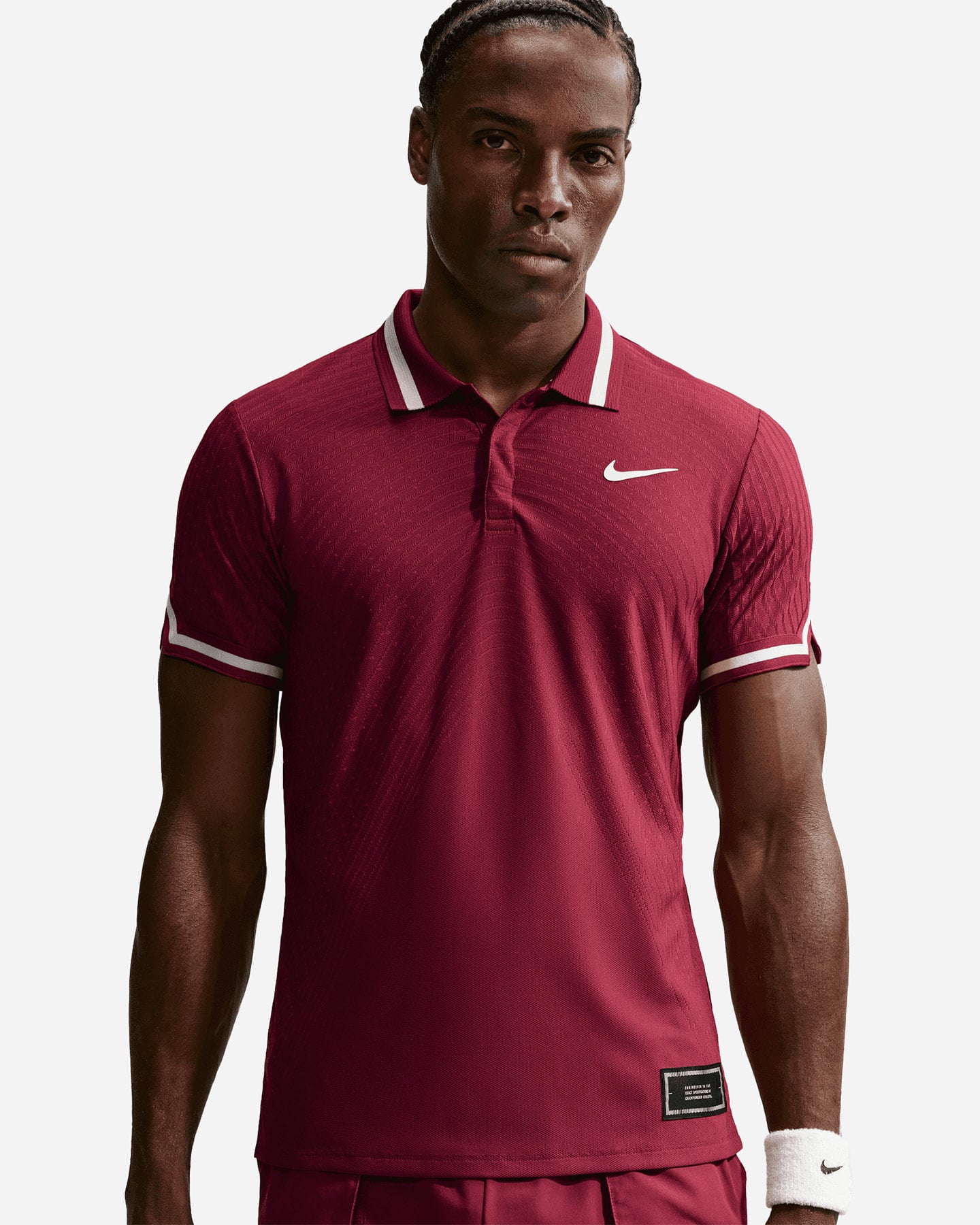 Polo tennis NIKE JANNIK AF SLAM M - Rosso - 3 | Cisalfa Sport