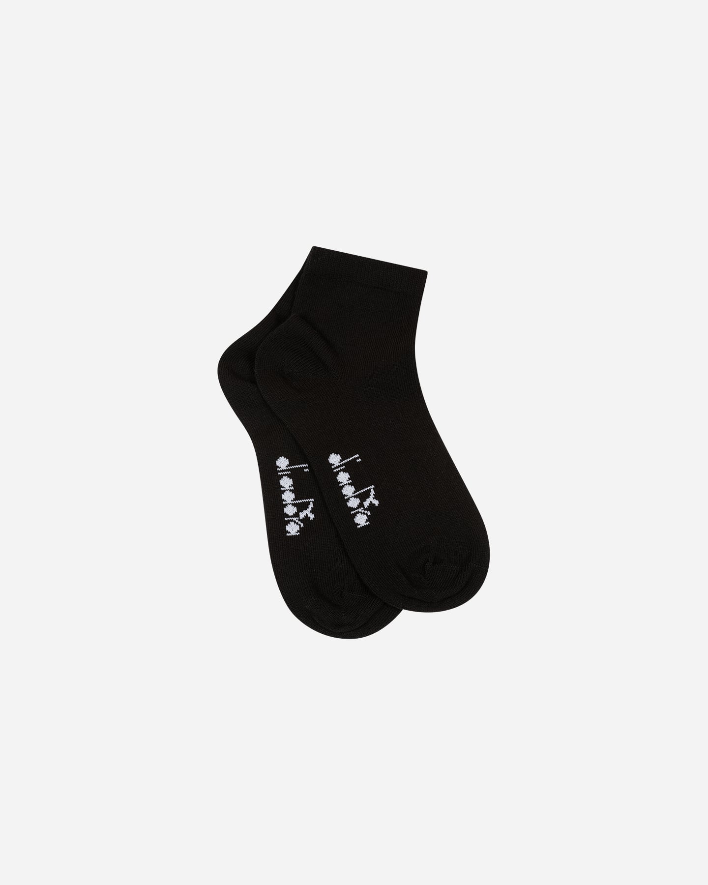 Calze DIADORA QUARTER 3PACK JR - Nero - 0 | Cisalfa Sport