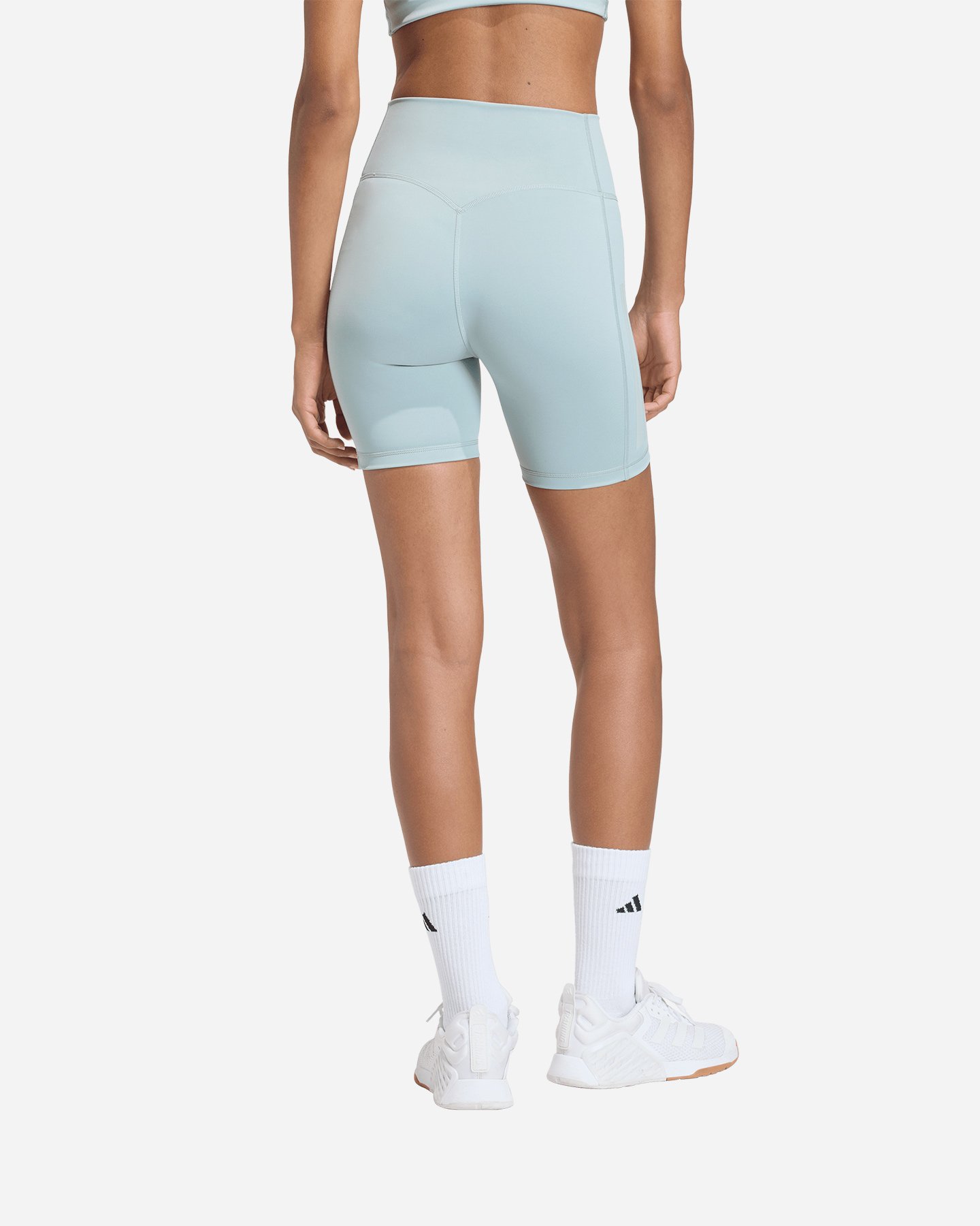 Short training ADIDAS OPTIMEWORKOUT 3STRIPES W - Verde - 1 | Cisalfa Sport