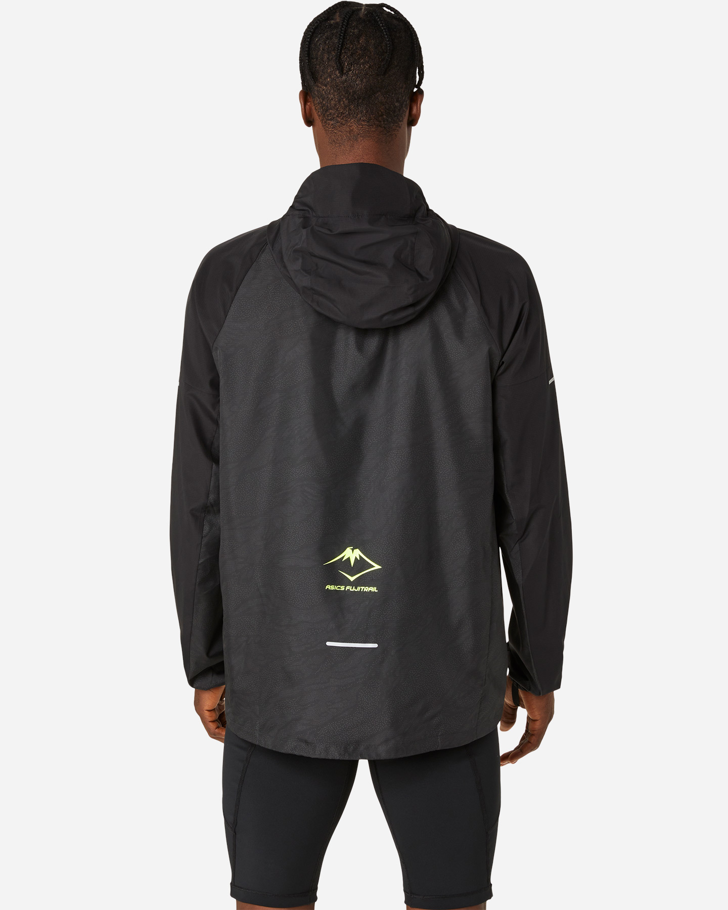 Giacca running ASICS FUJITRAIL PACKABLE WINDBREAKER M - Nero - 1 | Cisalfa Sport