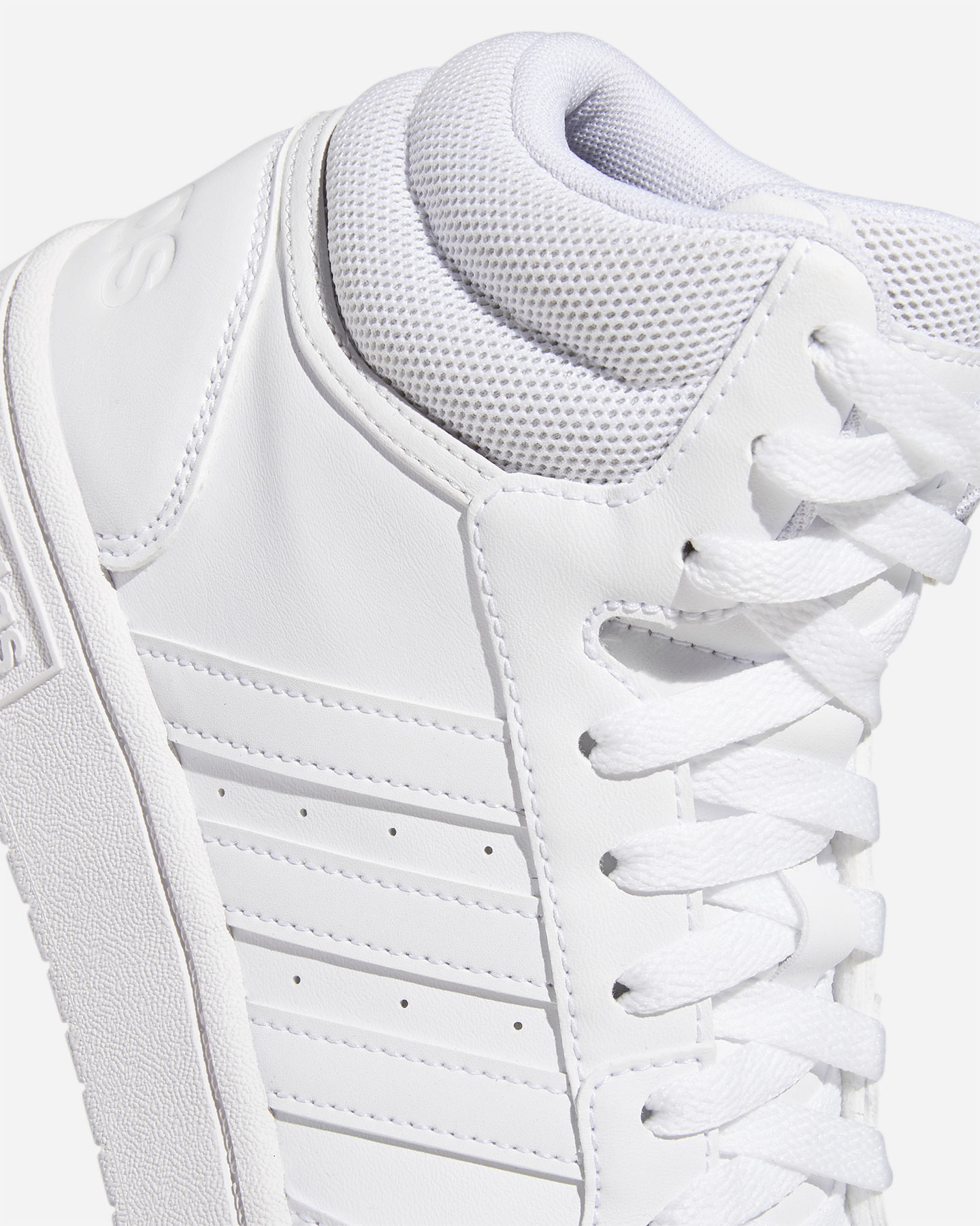 Scarpe sneakers ADIDAS HOOPS 3.0 MID W - Bianco - 5 | Cisalfa Sport