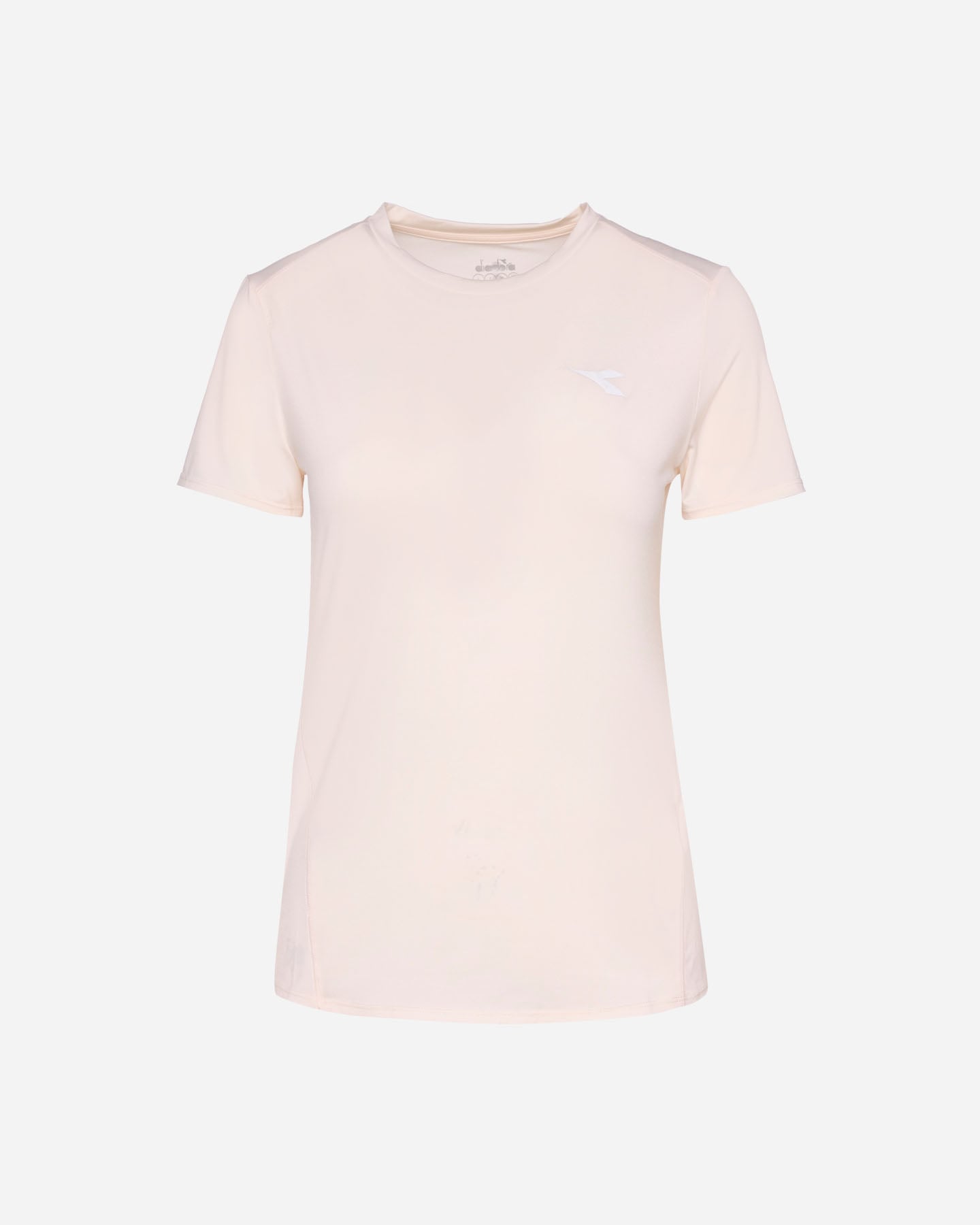 T-shirt running DIADORA TECH RUN CREW W - Bianco - 0 | Cisalfa Sport