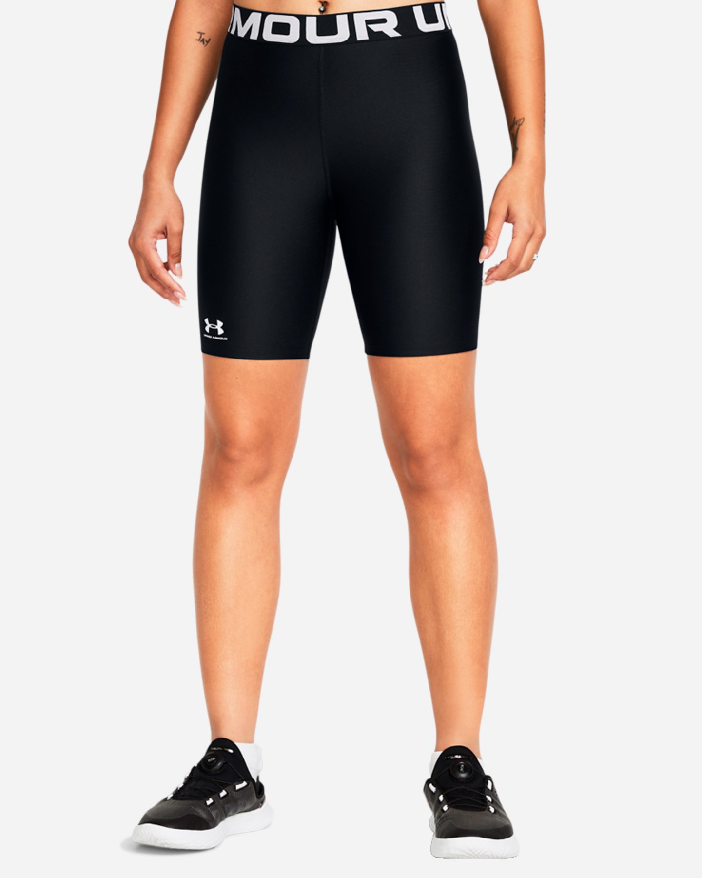 Short training UNDER ARMOUR AUTHENTICS 8IN W - Nero - 2 | Cisalfa Sport