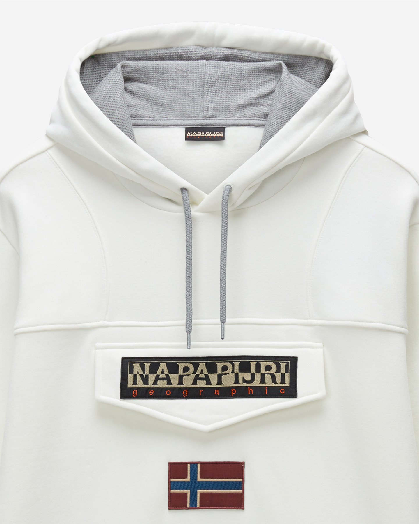 Felpa NAPAPIJRI BURGEE M - Bianco - 2 | Cisalfa Sport