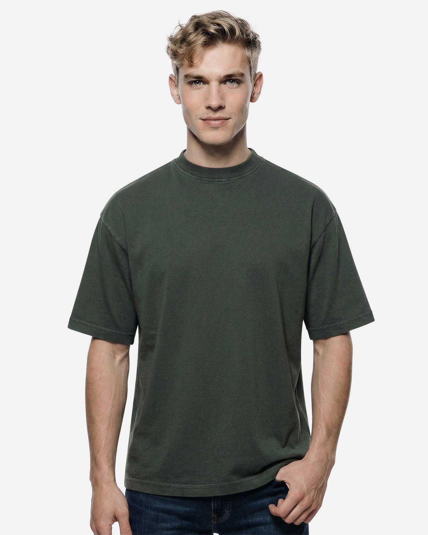 T-shirt ABC BASIC ATHLETIC M - Verde - 2 | Cisalfa Sport