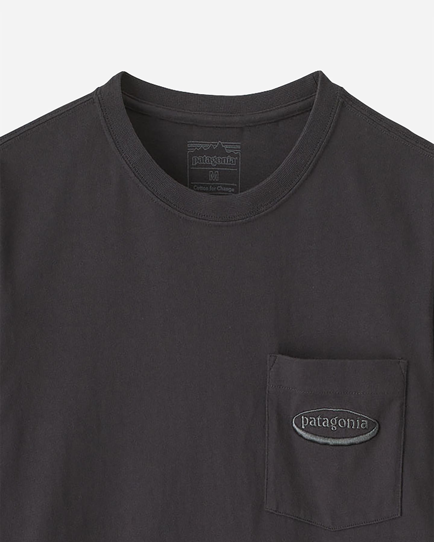 Maglia PATAGONIA 95 OVAL LOGO POCKET M - Nero - 1 | Cisalfa Sport