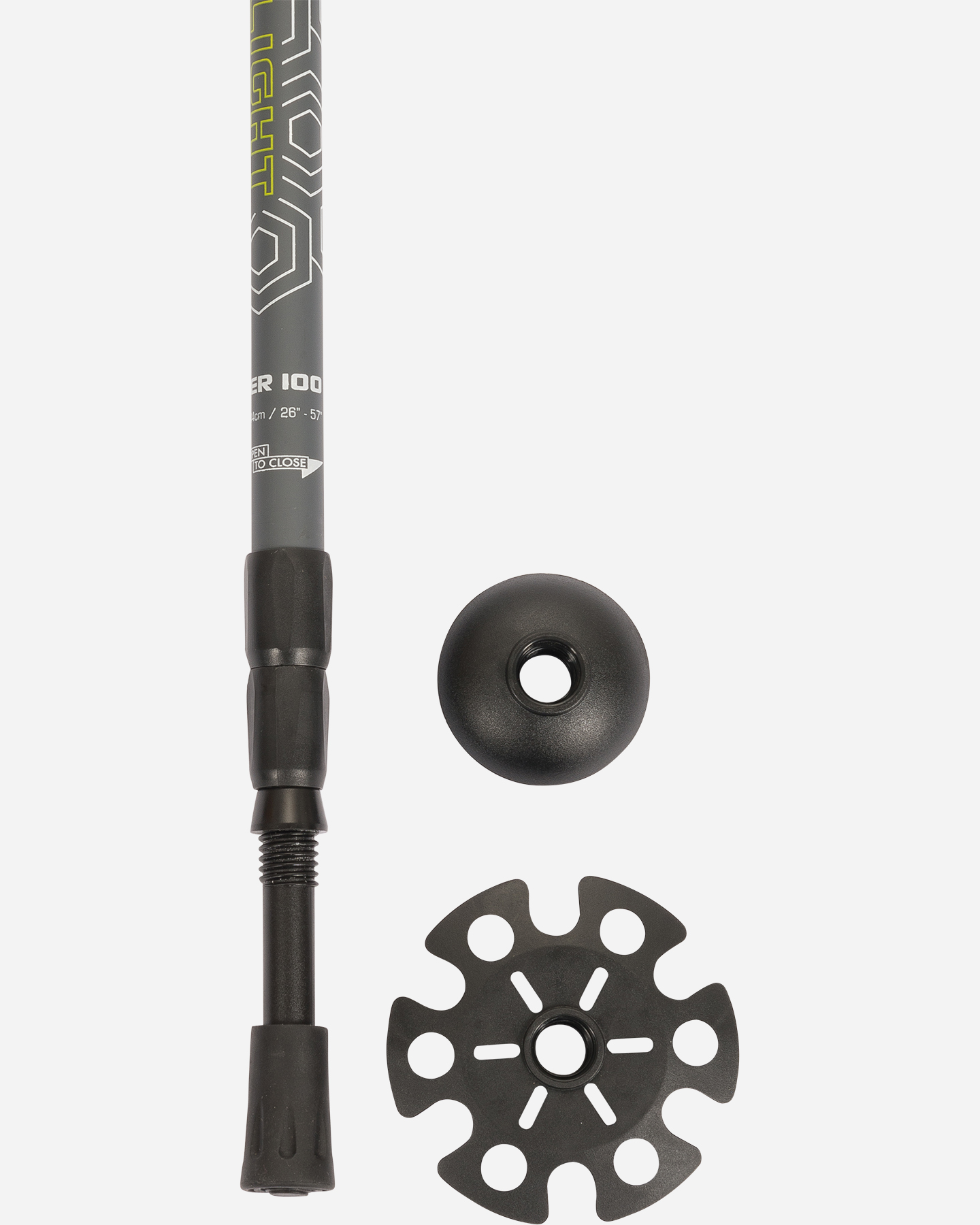 Bastoncini trekking 8848 HIKER 100 - Antracite - 2 | Cisalfa Sport