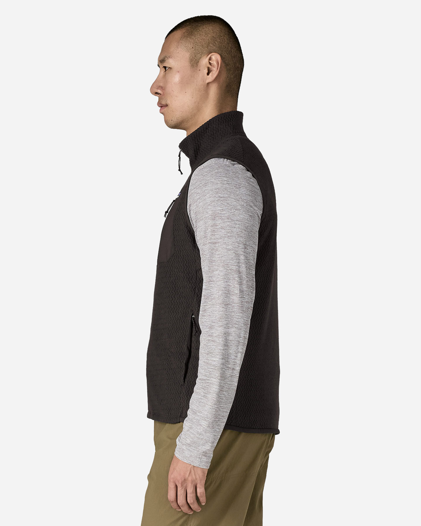 Gilet PATAGONIA R1 AIR M - Nero - 3 | Cisalfa Sport