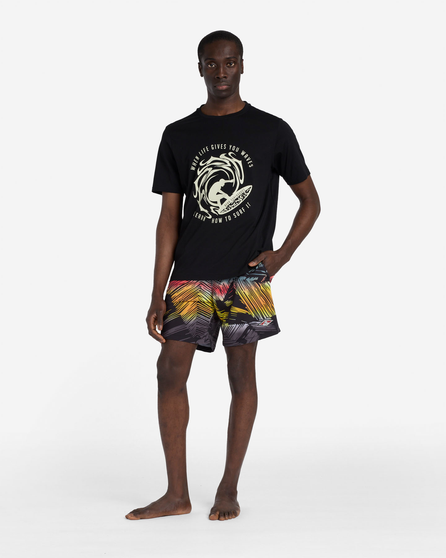 T-shirt BEAR BEACH BREAK M - Nero - 2 | Cisalfa Sport