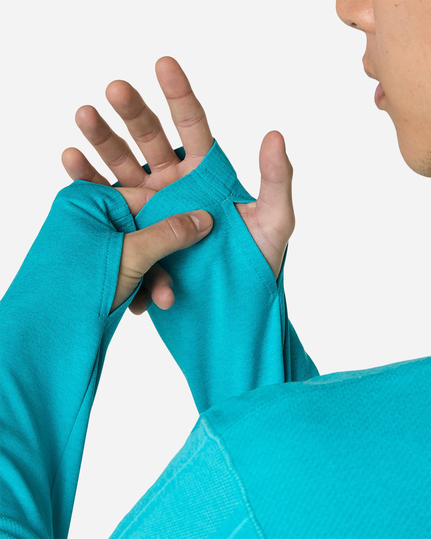 Maglia running ASICS ROAD M - Azzurro - 5 | Cisalfa Sport