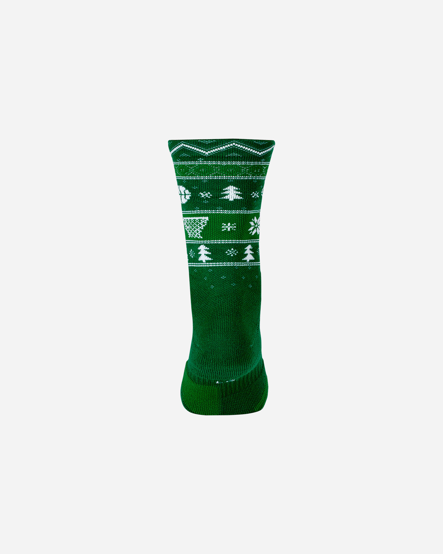 Calzettoni basket NIKE ELITE CREW-XMAS - Verde - 2 | Cisalfa Sport
