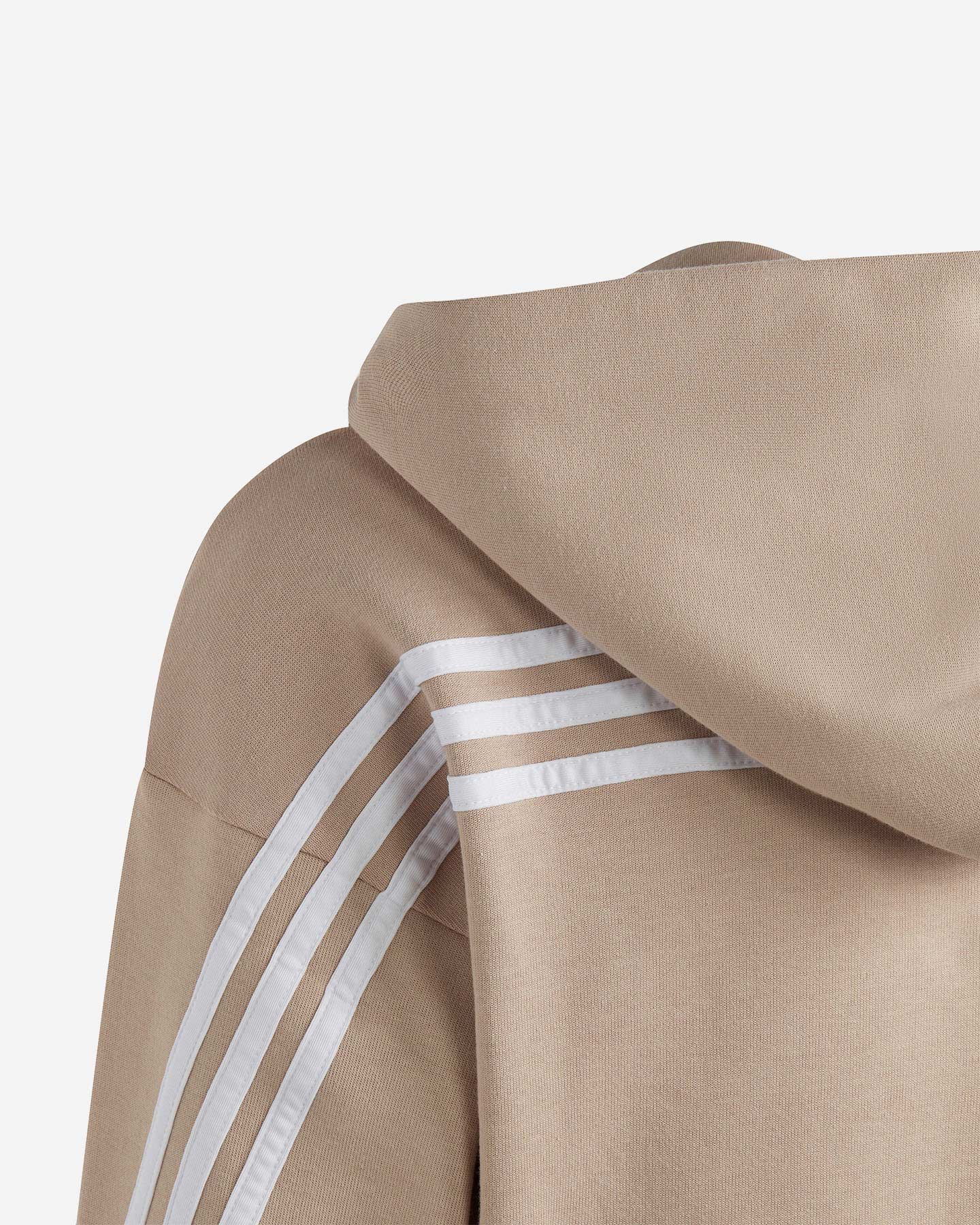 Felpa ADIDAS 3STRIPES JR - Marrone - 2 | Cisalfa Sport