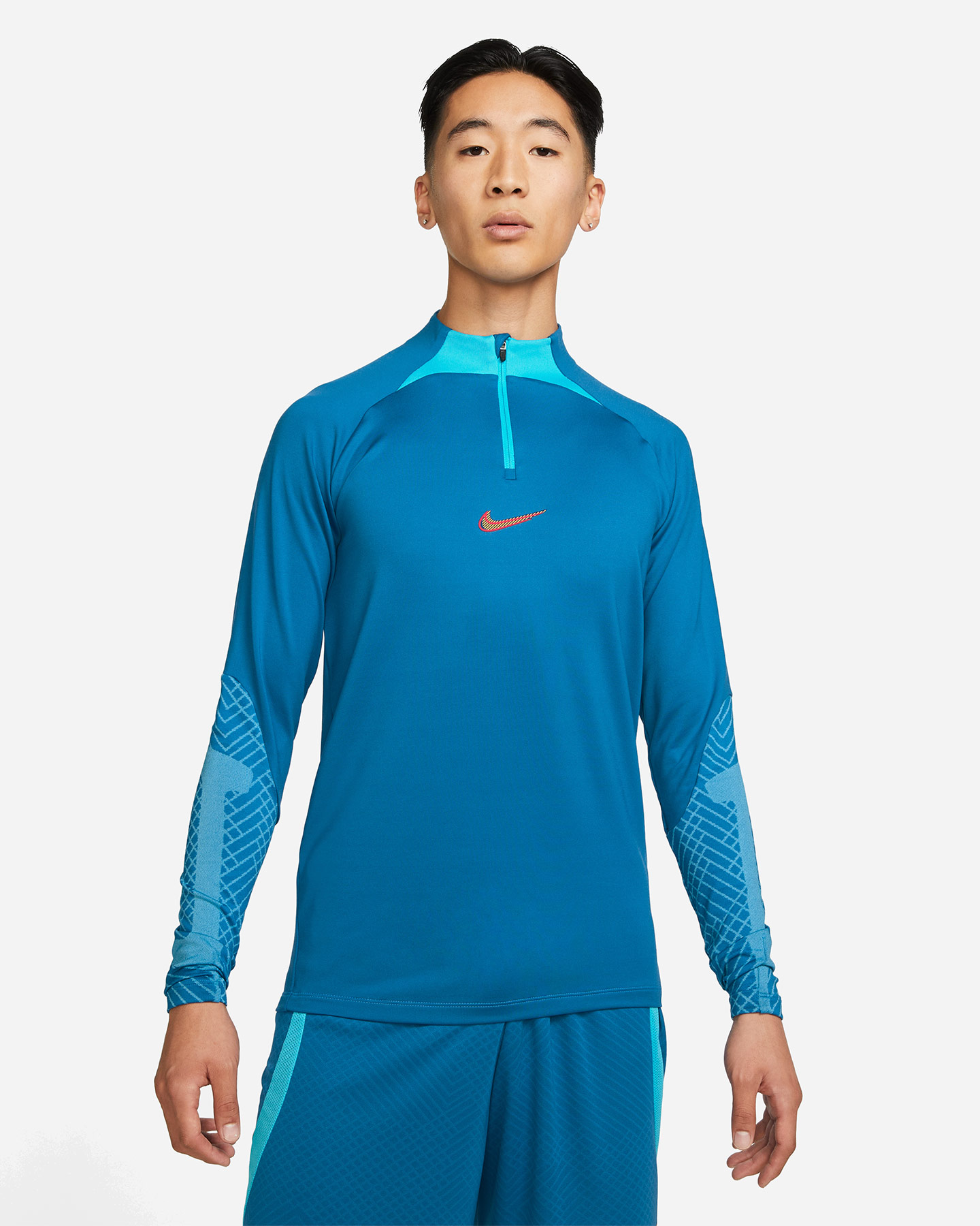 Maglia calcio NIKE DRI FIT STRIKE DRIL M - Blu - 0 | Cisalfa Sport