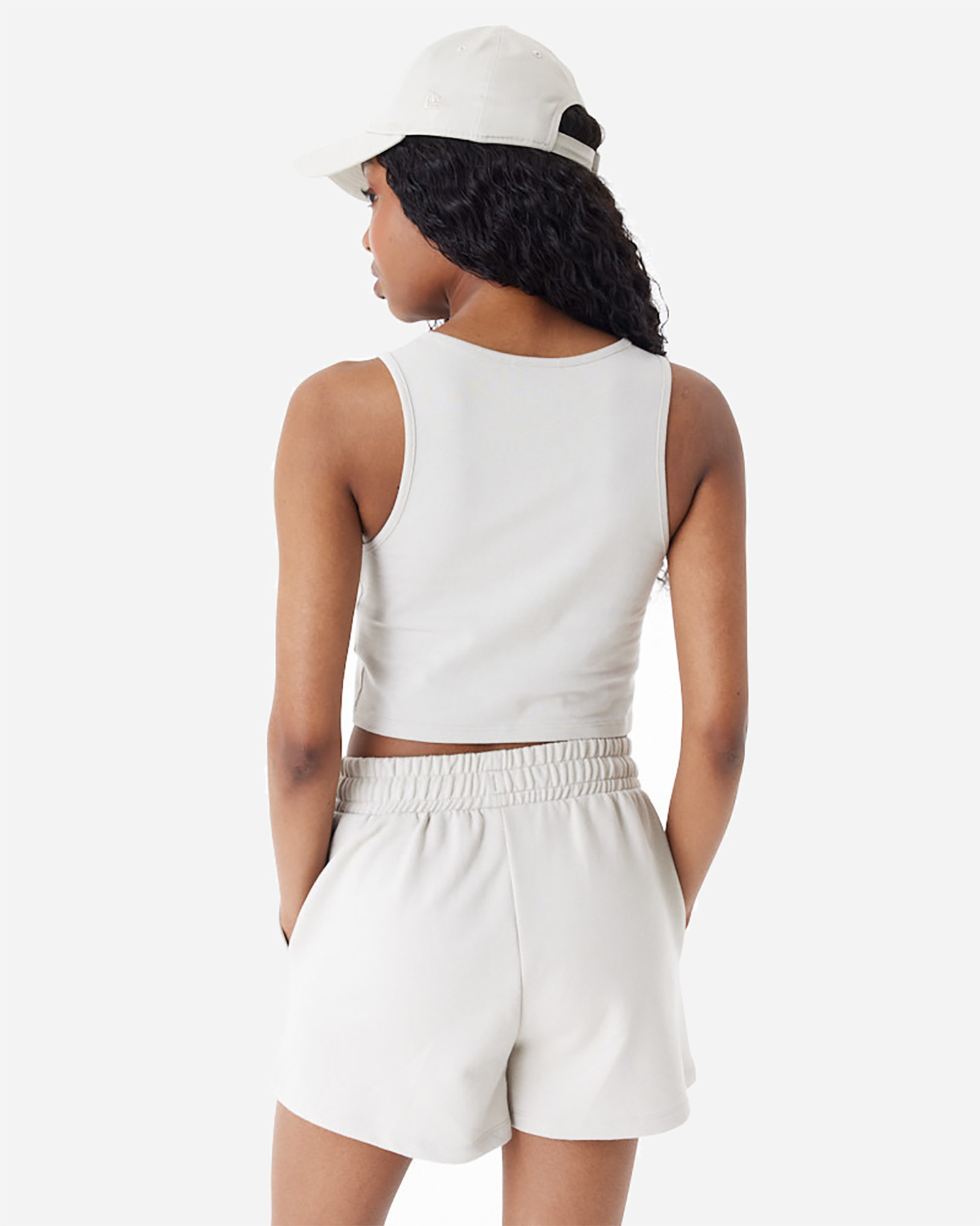 Canotta NEW ERA CROP W - Bianco - 4 | Cisalfa Sport