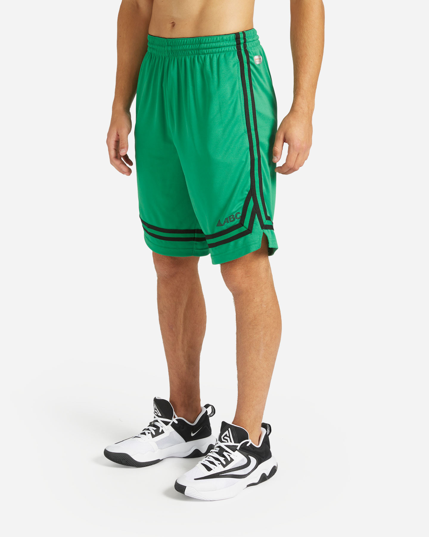 Pantaloncini basket ABC TEAMWEAR M - Verde - 2 | Cisalfa Sport
