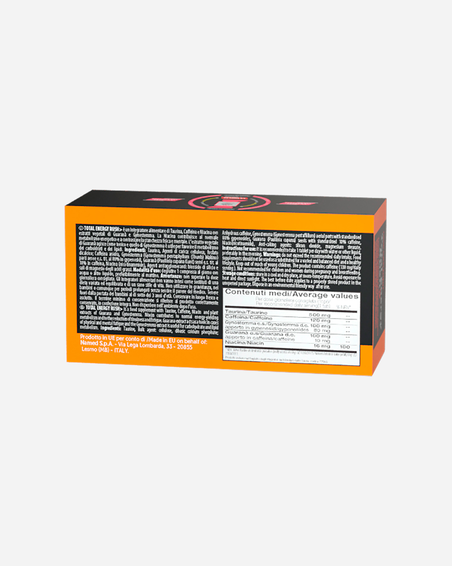 Proteine polvere NAMED SPORT TOTAL ENERGY RUSH 60CPR - Color mix - 2 | Cisalfa Sport