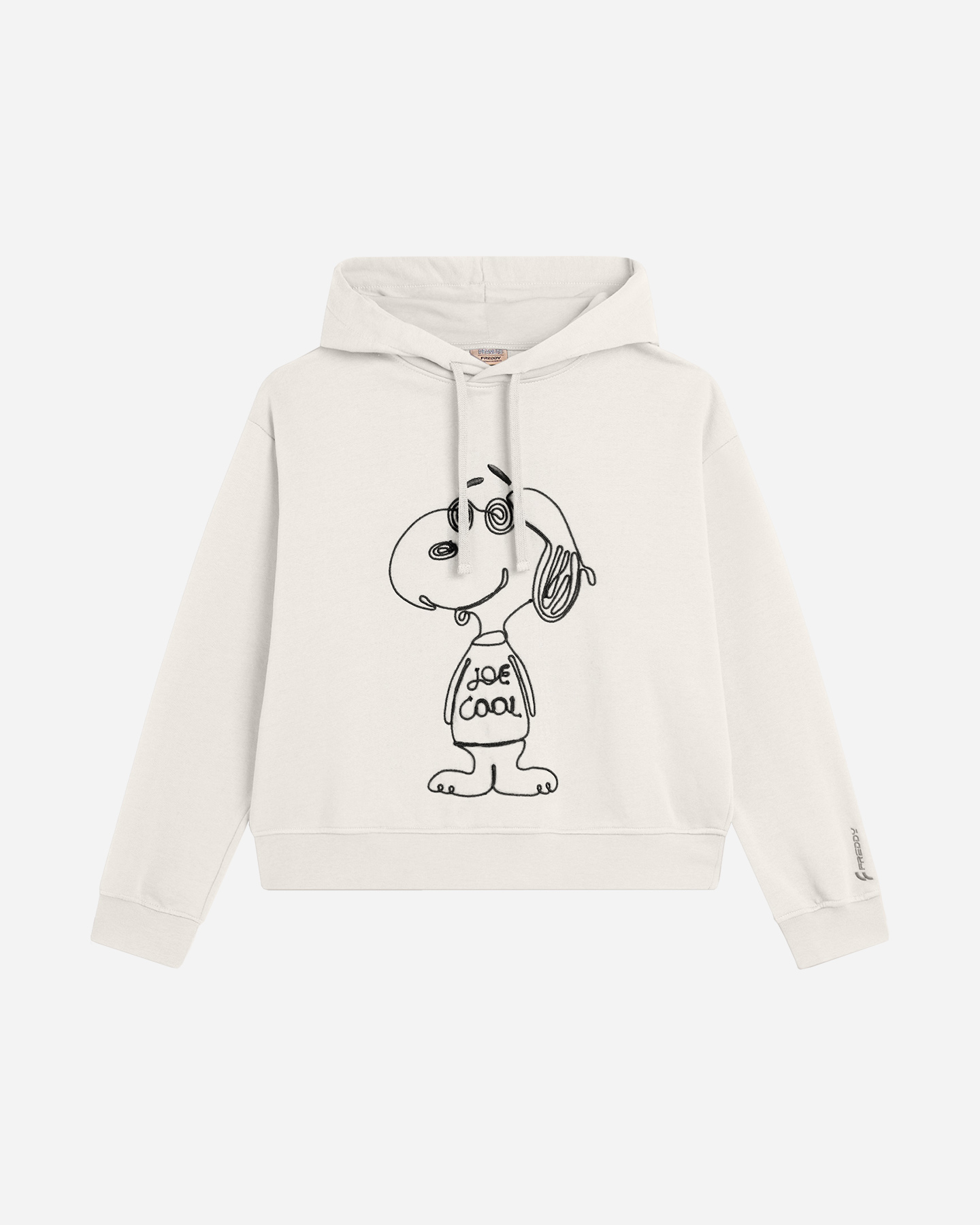 Felpa FREDDY RIC PEANUTS W - Bianco - 0 | Cisalfa Sport