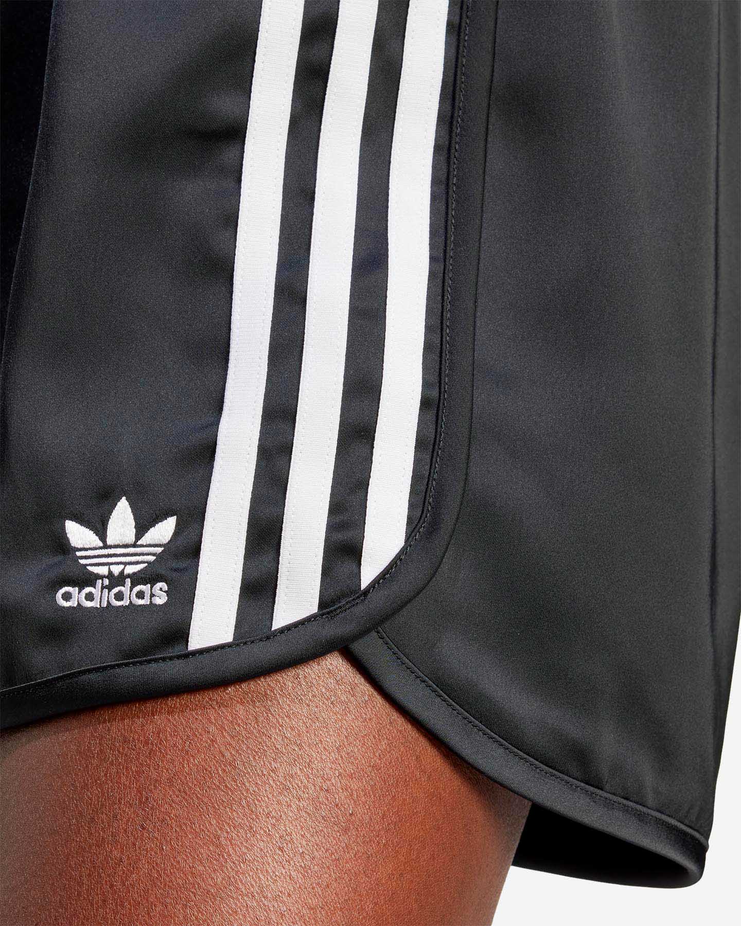 Bermuda ADIDAS ORIGINAL 3STRIPES W - Nero - 4 | Cisalfa Sport