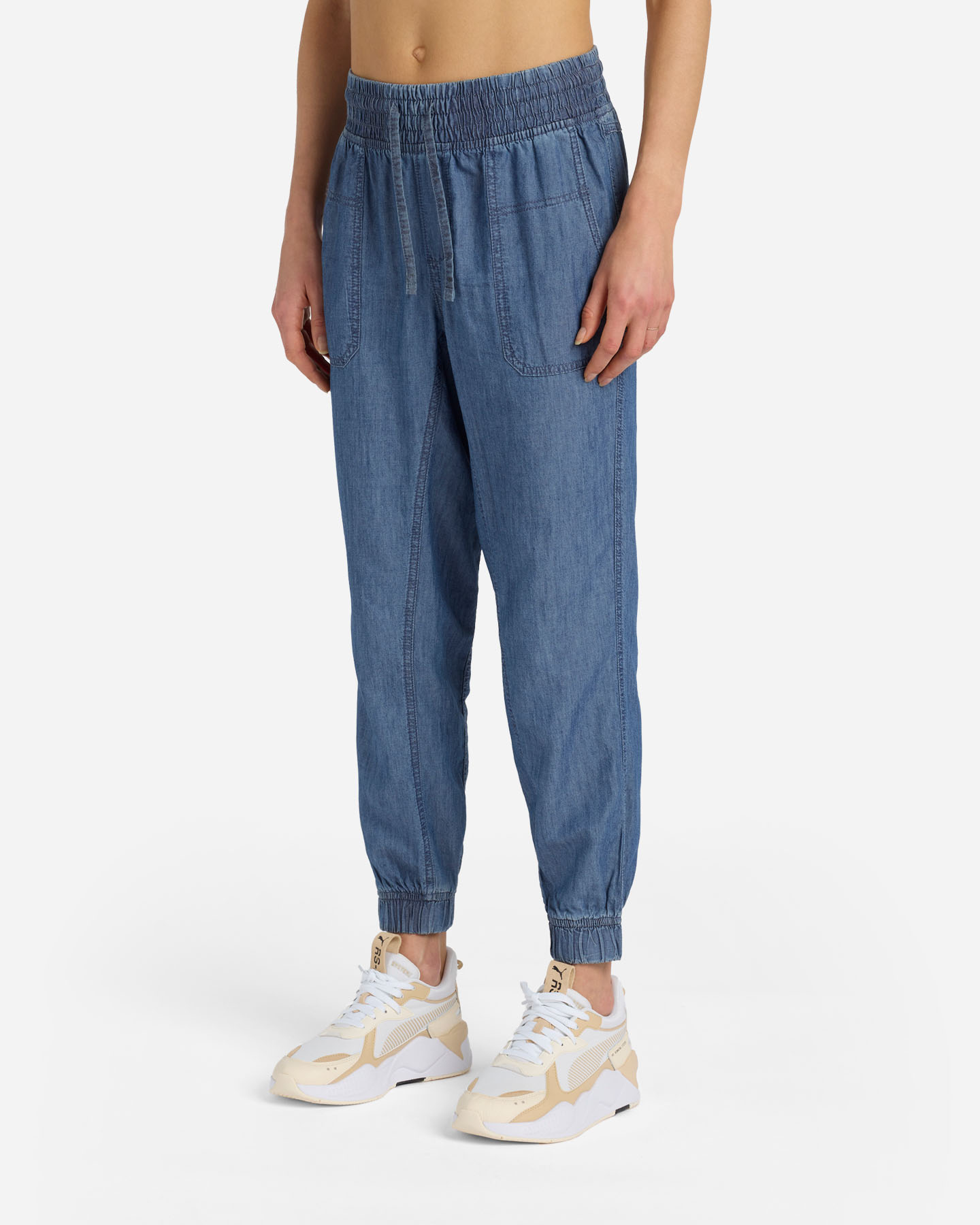 Pantalone MISTRAL CONTEMPORARY ETNIC W - Denim - 3 | Cisalfa Sport