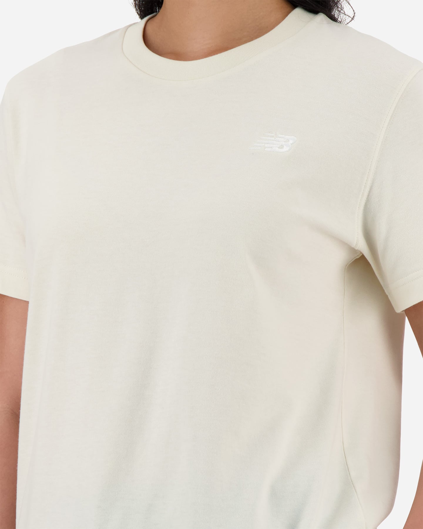 T-shirt NEW BALANCE JERSEY ESSENTIALS W - Beige - 3 | Cisalfa Sport