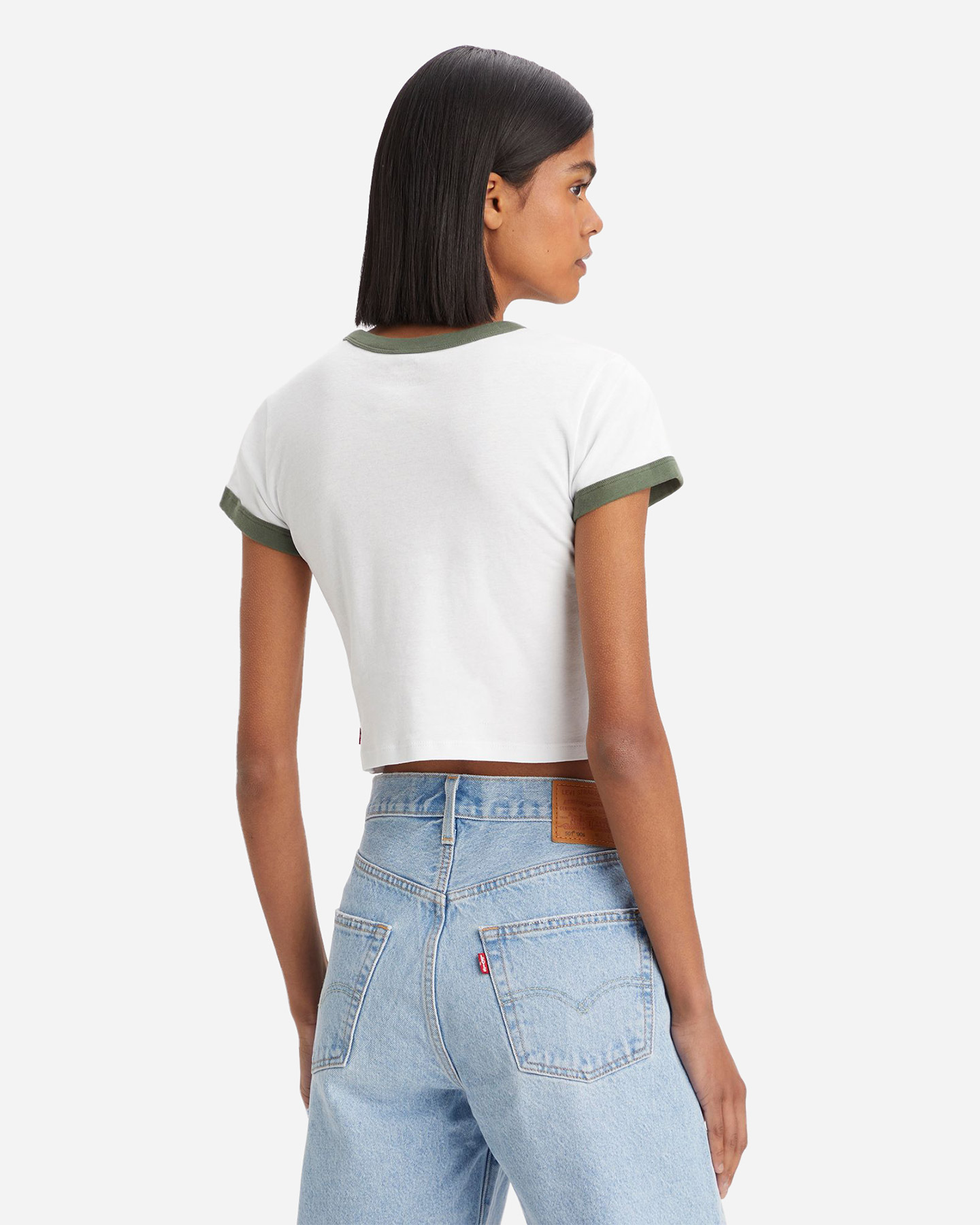 T-shirt LEVI'S CROP W - Bianco - 1 | Cisalfa Sport