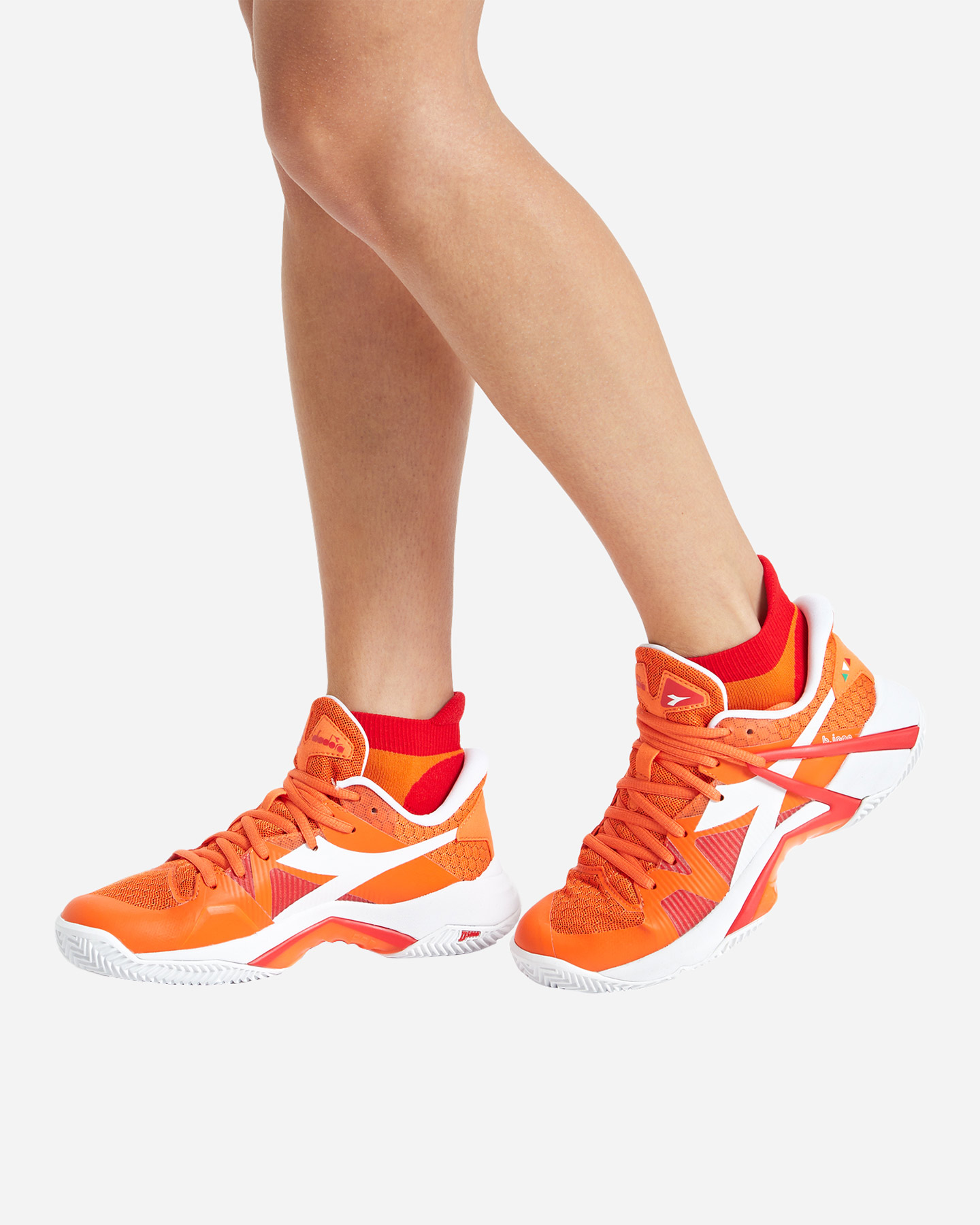 Scarpe tennis DIADORA B.ICON CLAY W - Arancione - 6 | Cisalfa Sport