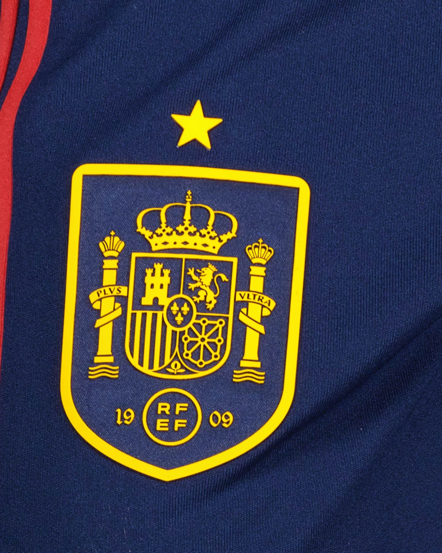 Pantaloncini calcio ufficiali ADIDAS SPAGNA HOME JR - Blu - 3 | Cisalfa Sport