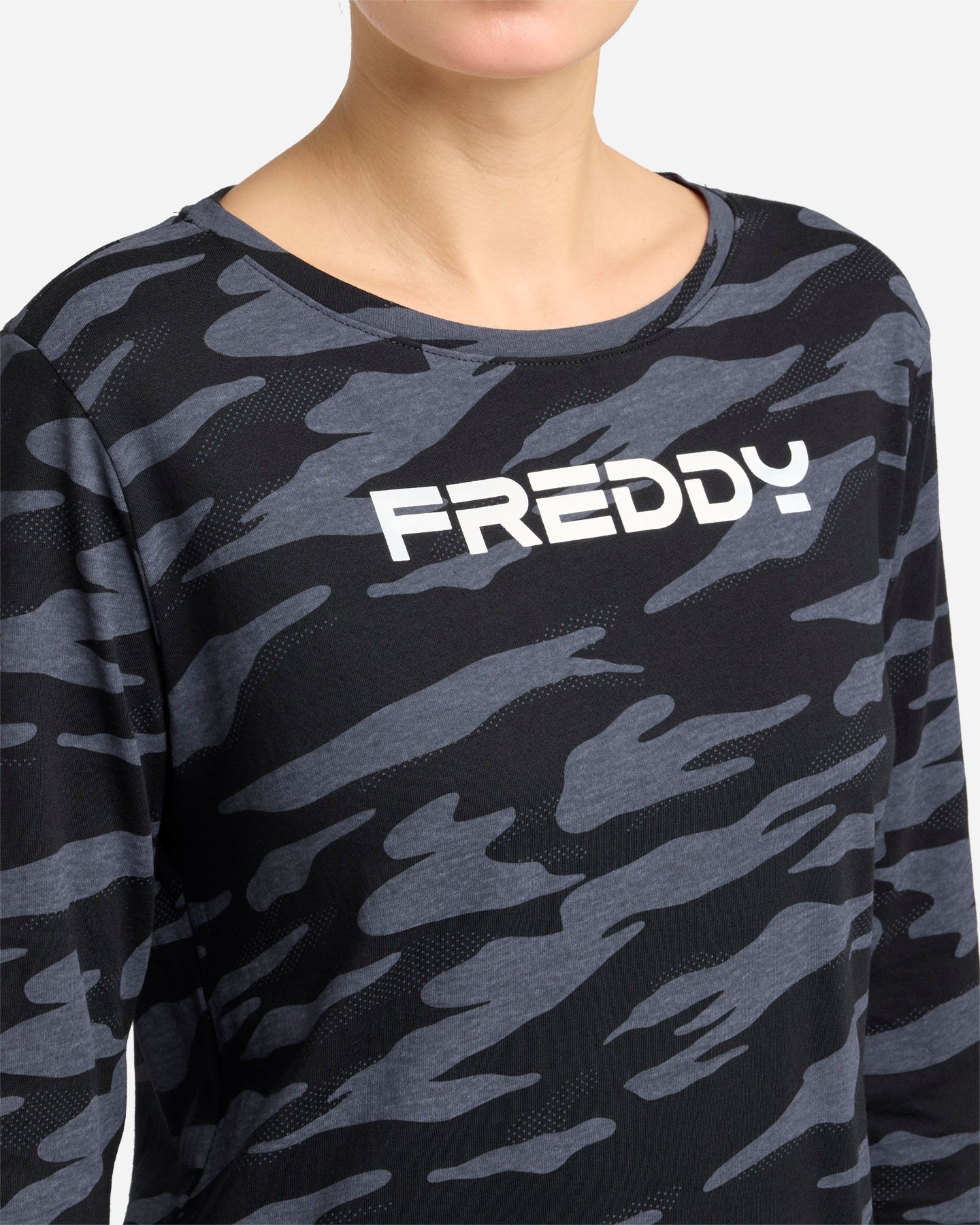 T-shirt FREDDY BIG LOGO OLOGRAFICO W - Nero - 5 | Cisalfa Sport