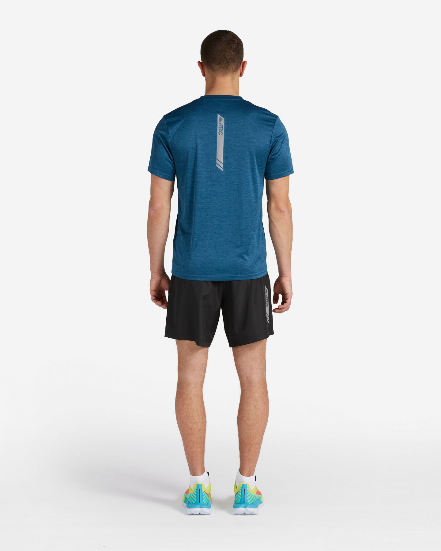 T-shirt running ABC VELOCITY M - Blu - 4 | Cisalfa Sport