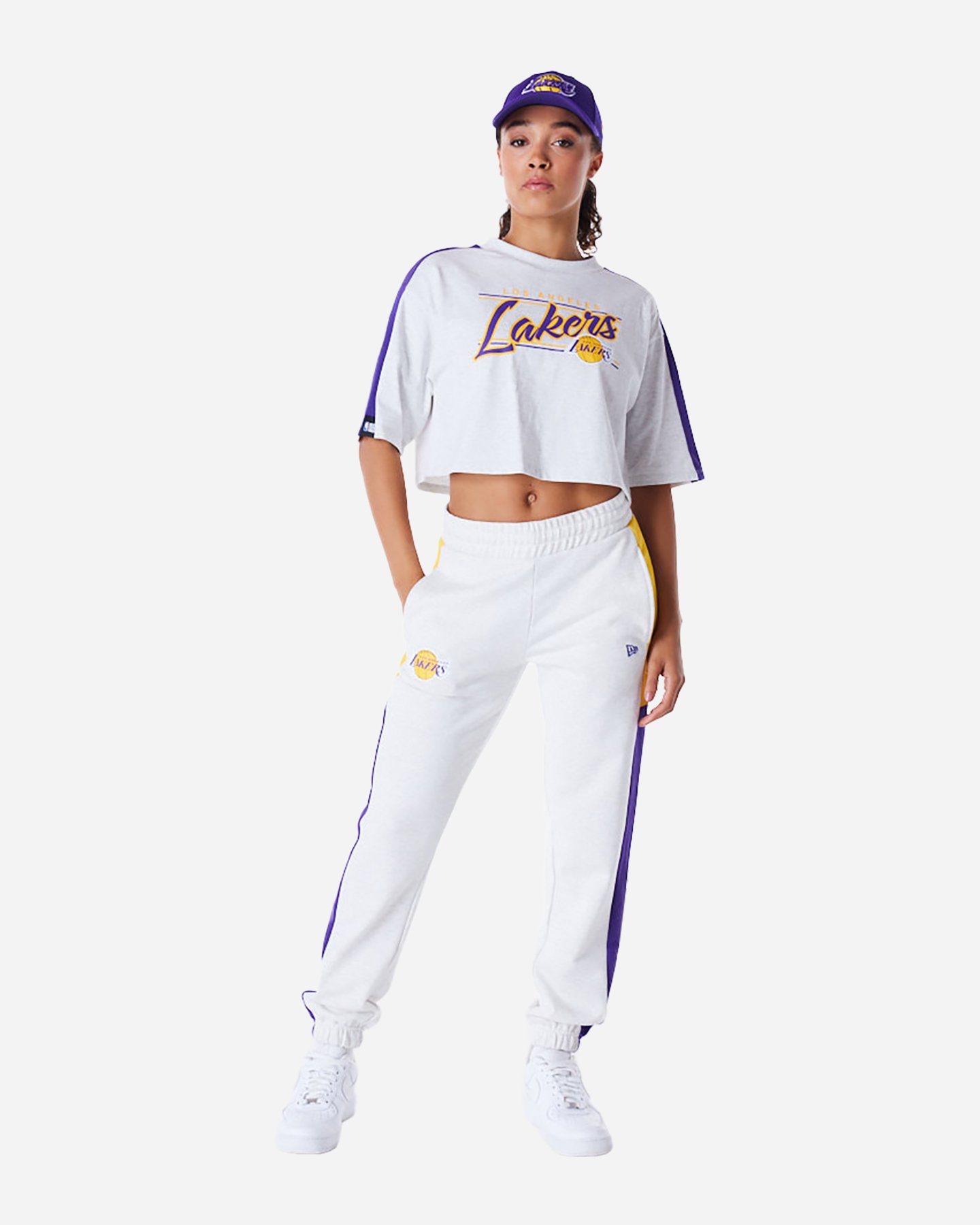 Pantalone NEW ERA LAKERS W - Bianco - 2 | Cisalfa Sport