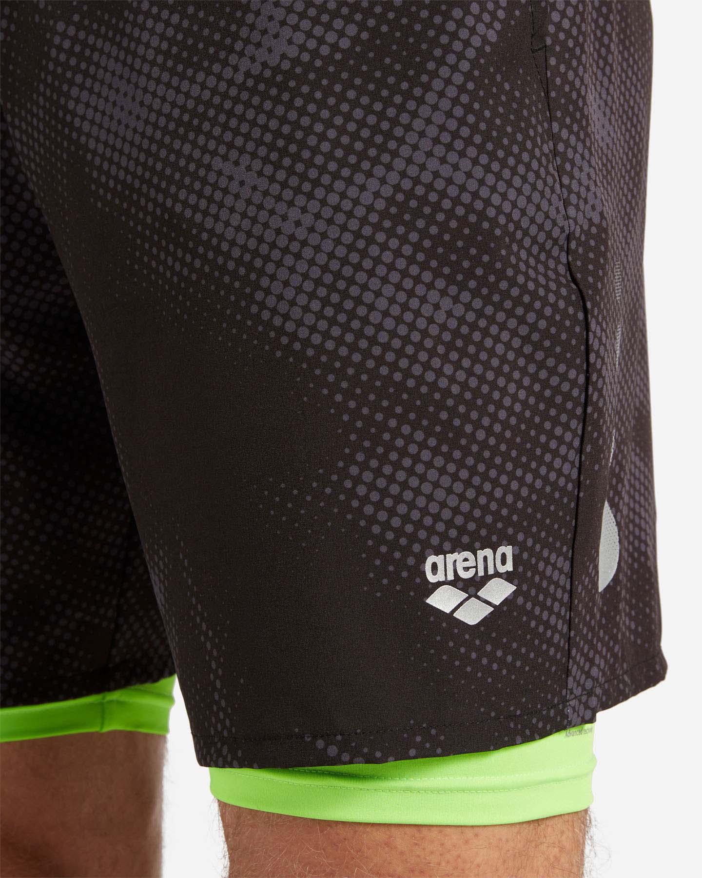 Short running ARENA AMBITION M - Nero - 3 | Cisalfa Sport