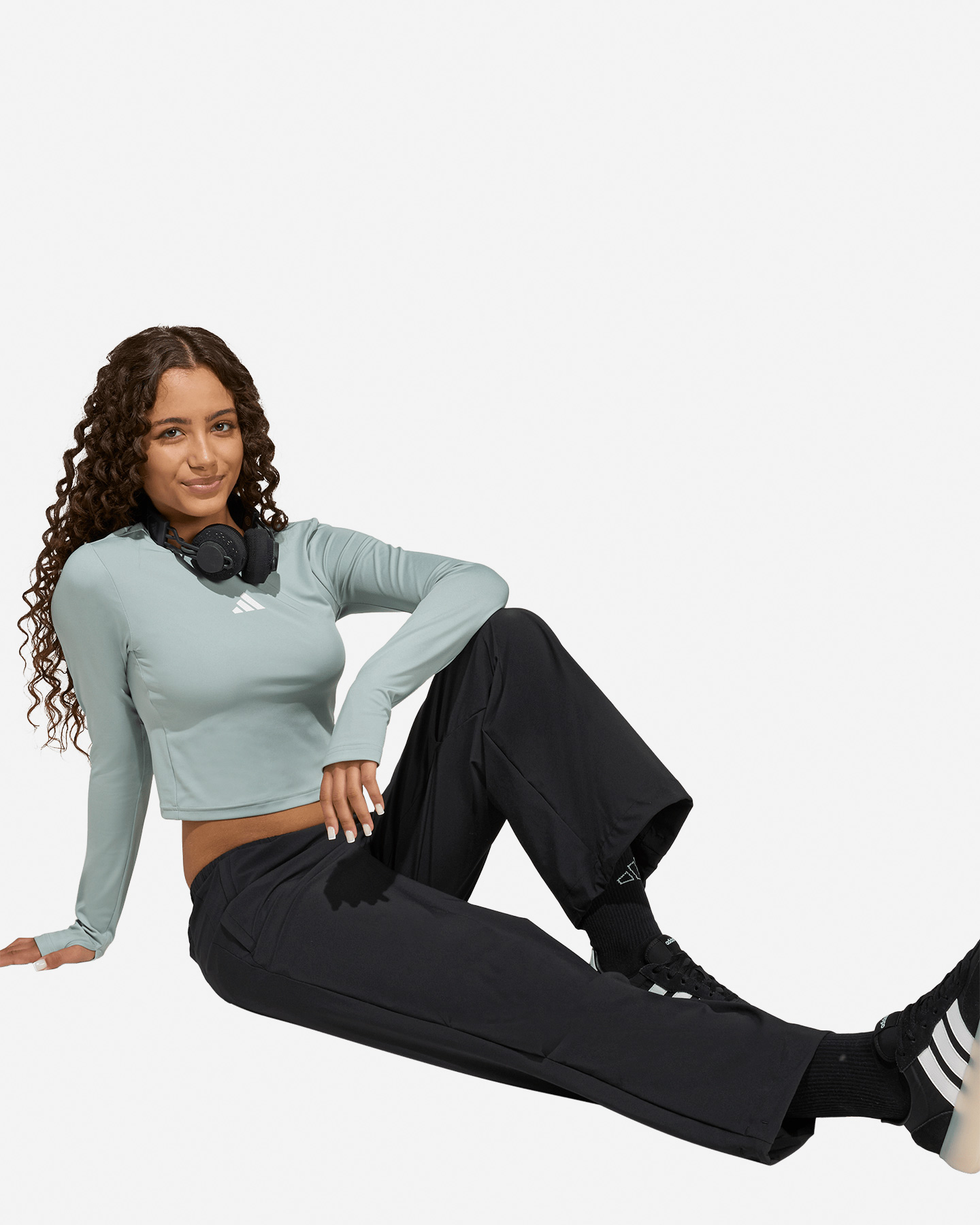 Pantalone ADIDAS FUTURE ICONS 3STRIPES JR - Nero - 3 | Cisalfa Sport