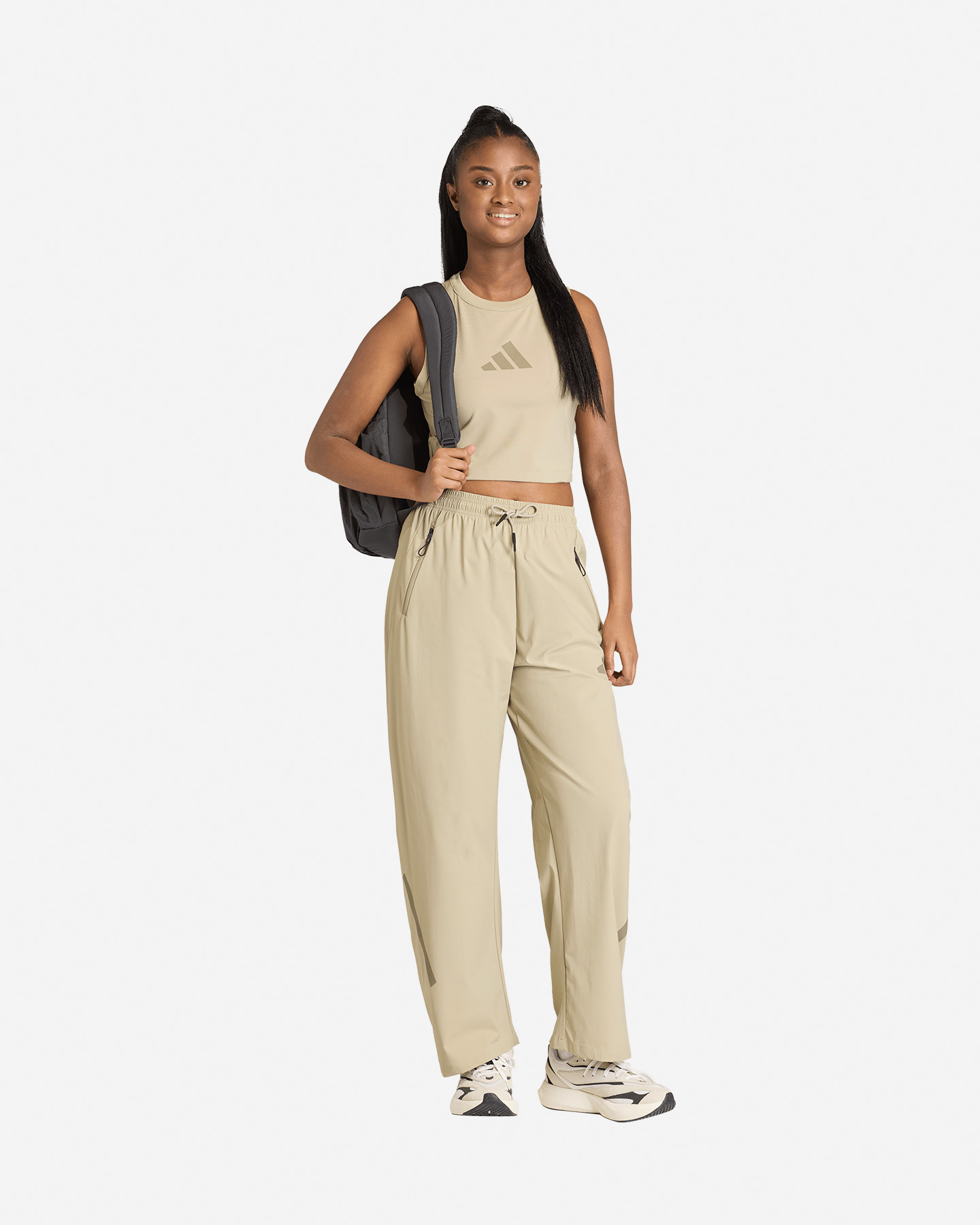 Pantalone ADIDAS Z.N.E. W - Beige - 4 | Cisalfa Sport