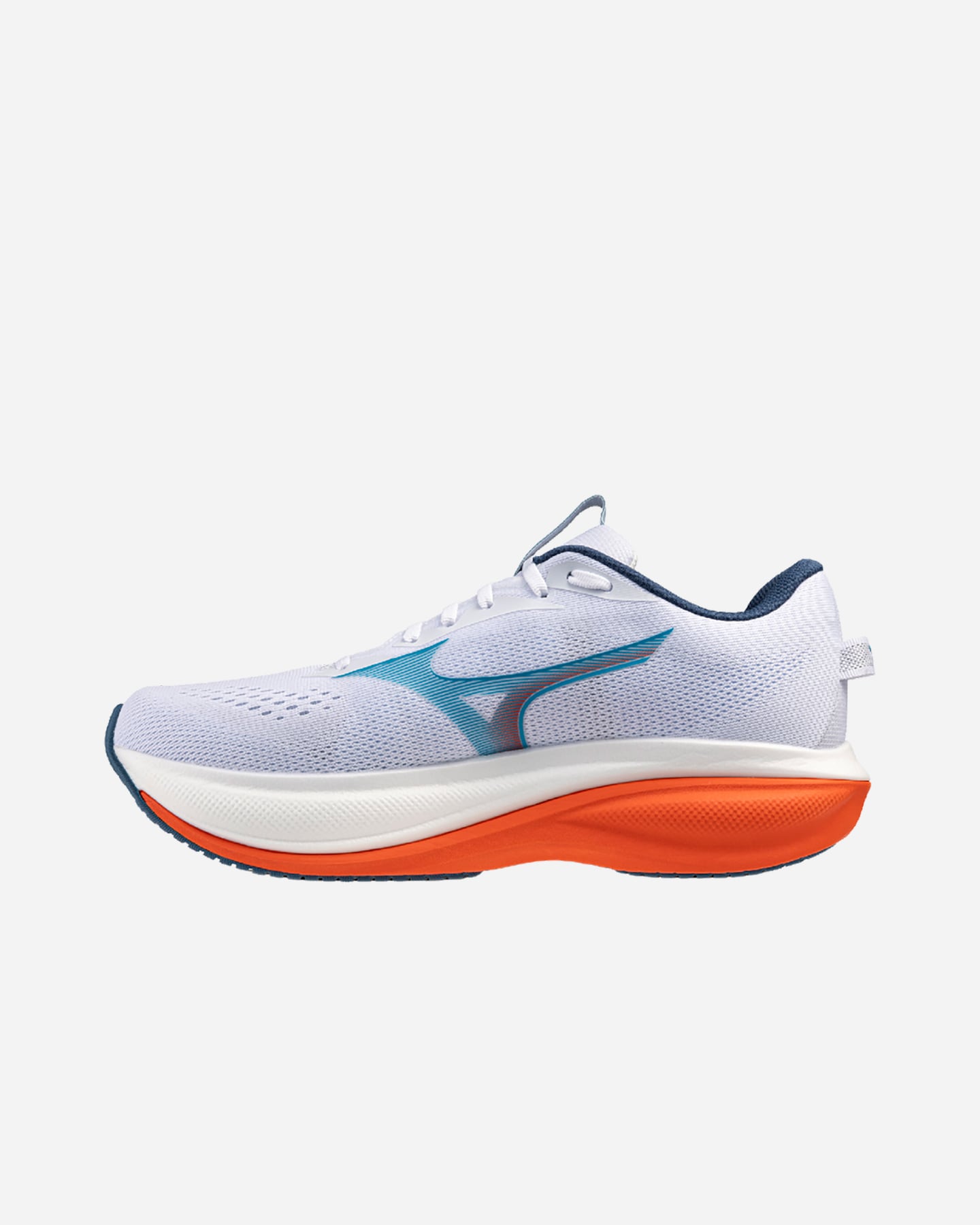Scarpe running MIZUNO WAVE RIDER 30 M - Bianco - 5 | Cisalfa Sport