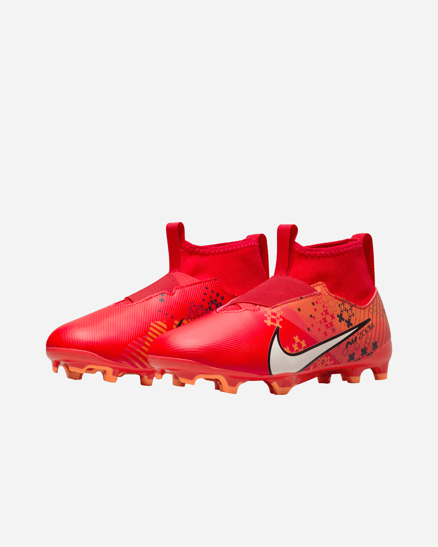 Scarpe calcio NIKE ZOOM SUPERFLY 9 ACADEMY MDS FG JR - Rosso - 1 | Cisalfa Sport