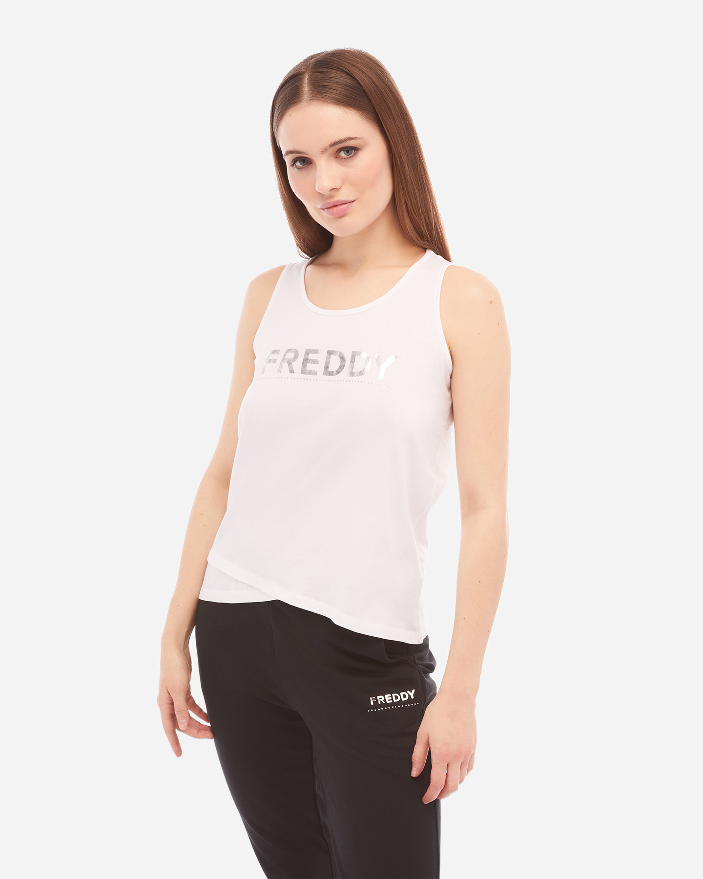 Canotta FREDDY BIG LOGO W - Bianco - 0 | Cisalfa Sport