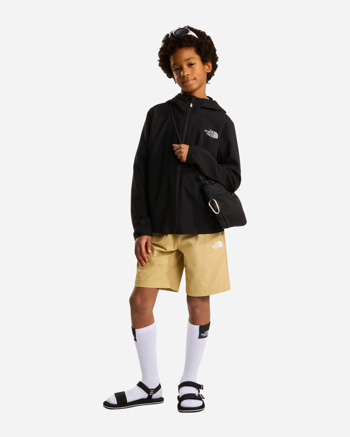Bermuda THE NORTH FACE BASIC JR - Verde - 5 | Cisalfa Sport