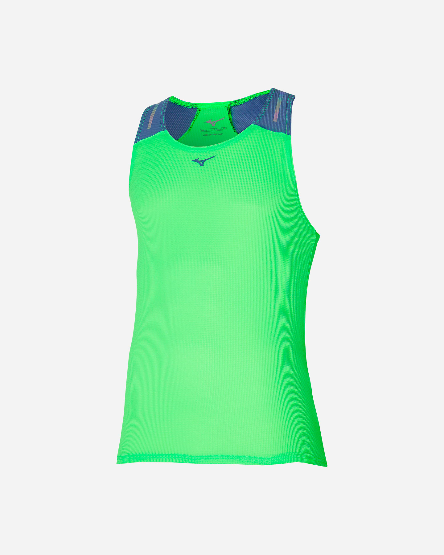 Canotta running MIZUNO DRYAEROFLOW M - Verde - 0 | Cisalfa Sport