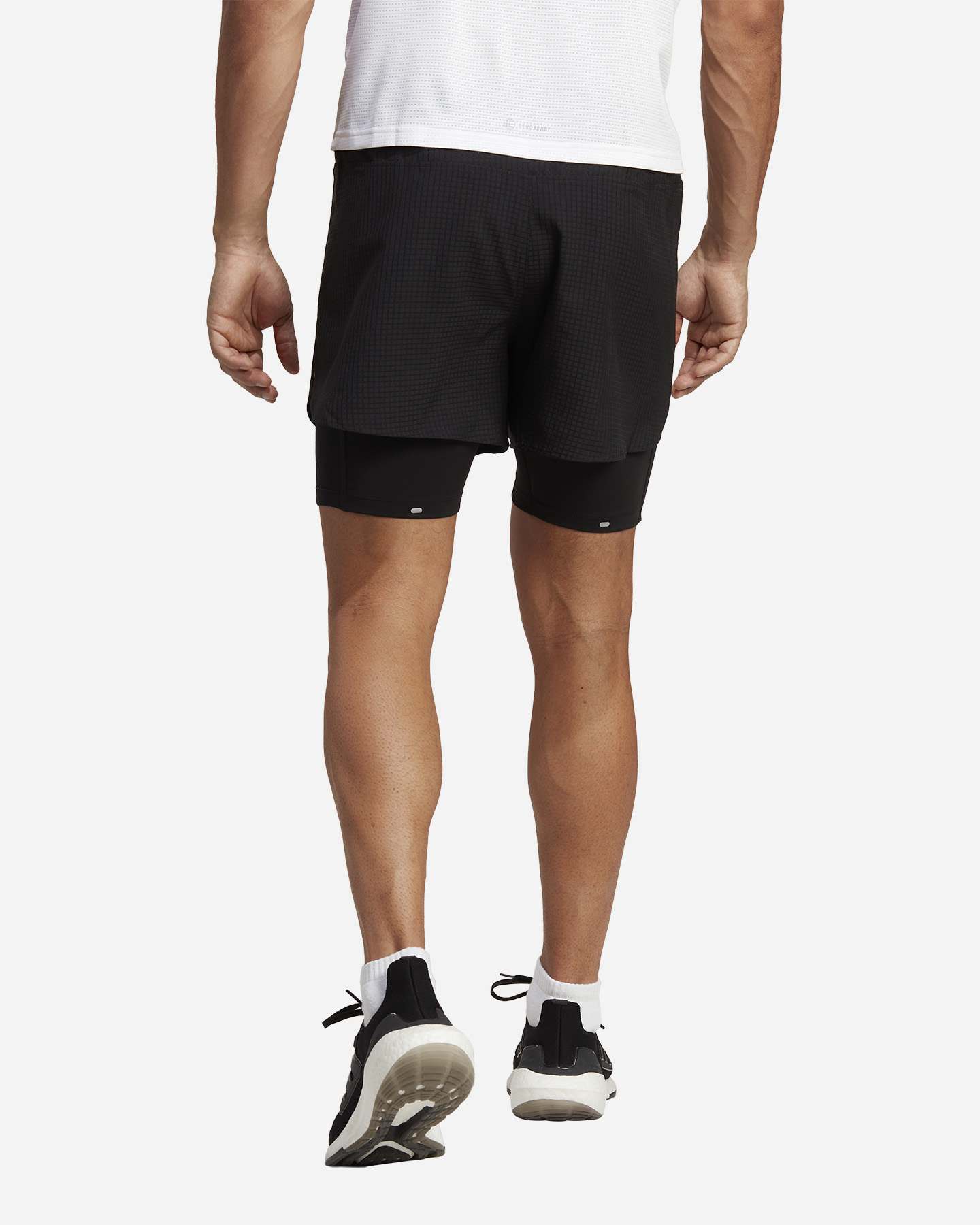 Short running ADIDAS D4R SHORT 2IN1 M - Nero - 2 | Cisalfa Sport
