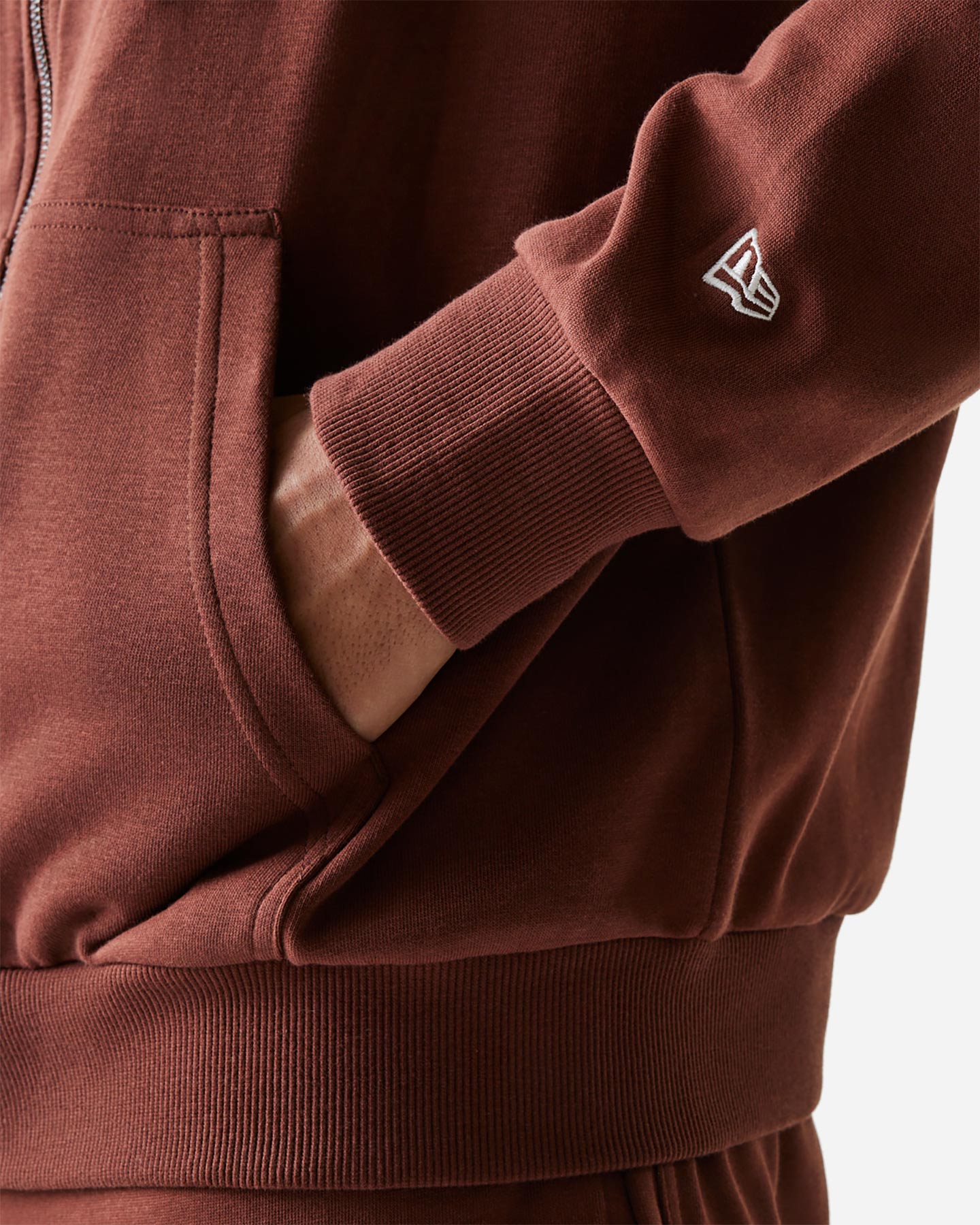 Felpa NEW ERA SMALL LOGO YANKEES M - Marrone - 5 | Cisalfa Sport