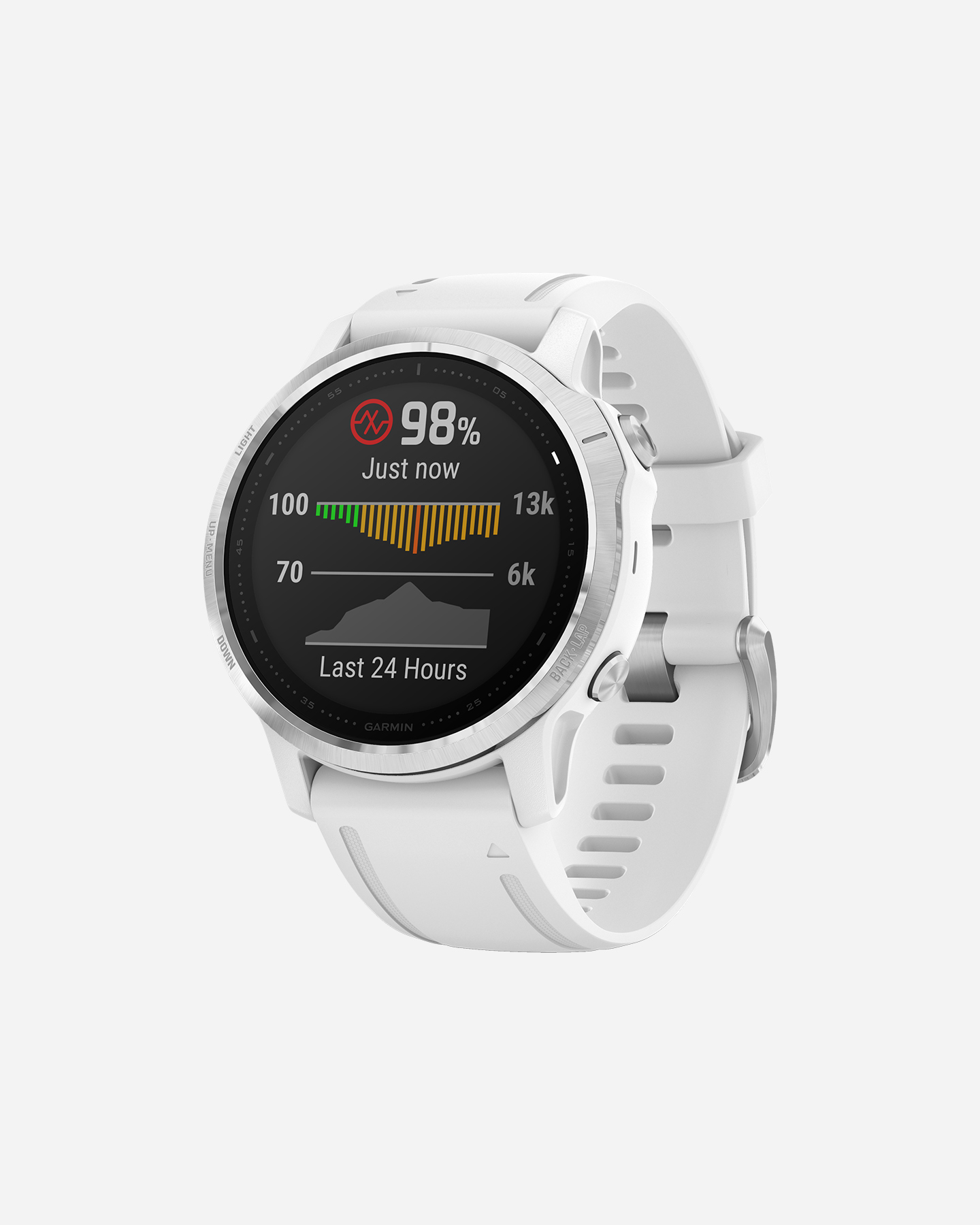 Orologio multifunzione GARMIN FENIX 6S - Bianco - 2 | Cisalfa Sport