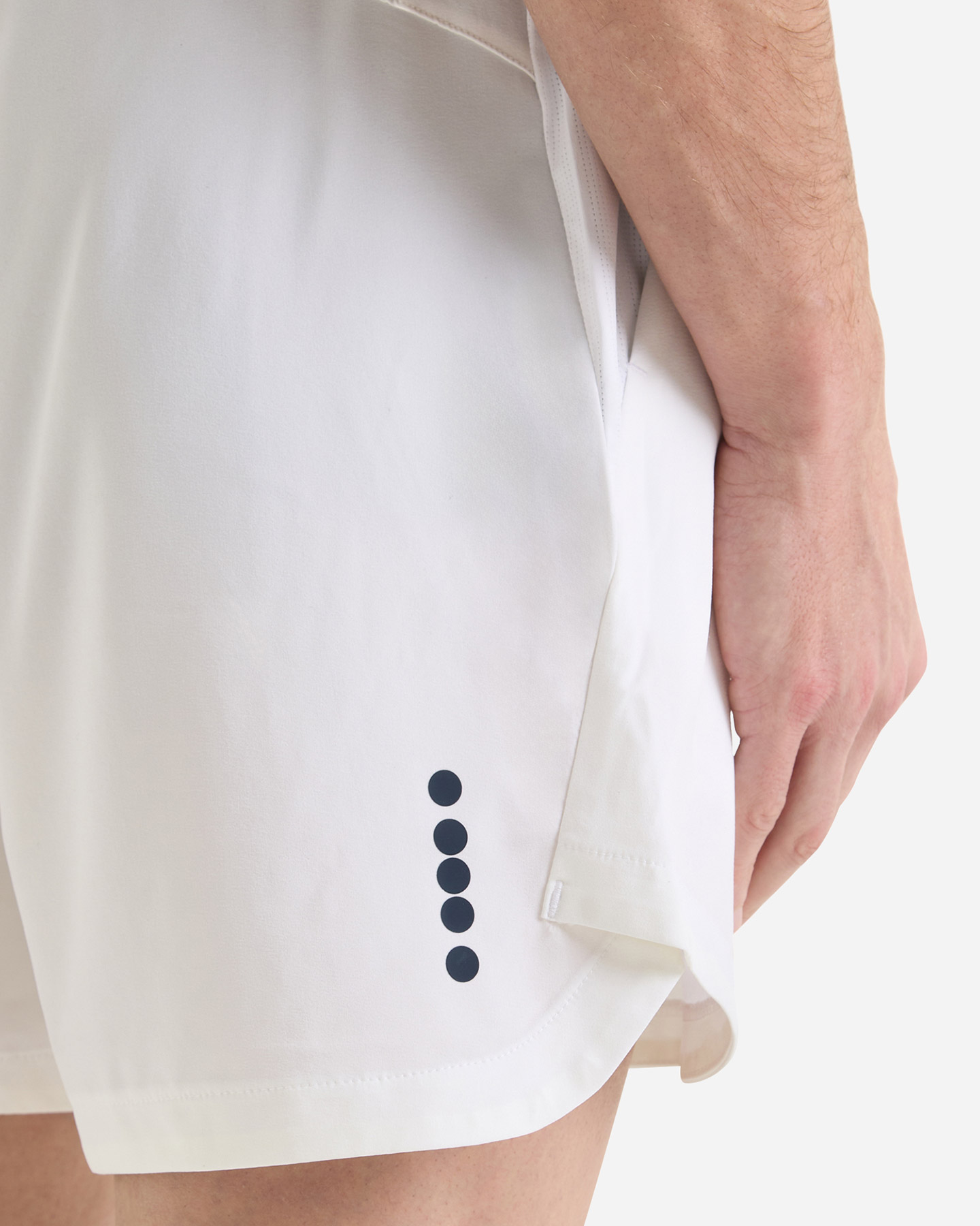 Pantaloncini tennis DIADORA ICON M - Bianco - 5 | Cisalfa Sport