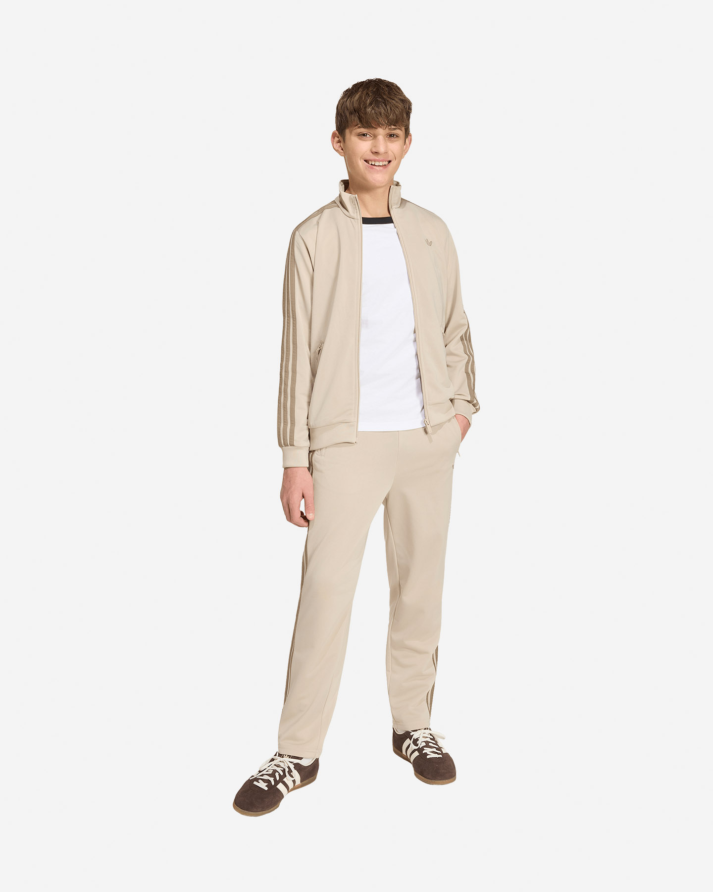 Pantalone ADIDAS FIREBIRD JR - Beige - 2 | Cisalfa Sport